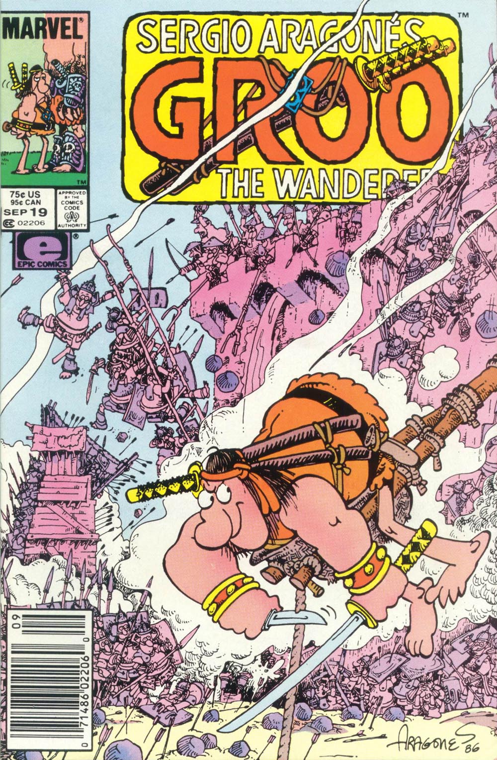 Read online Sergio Aragonés Groo the Wanderer comic -  Issue #19 - 1
