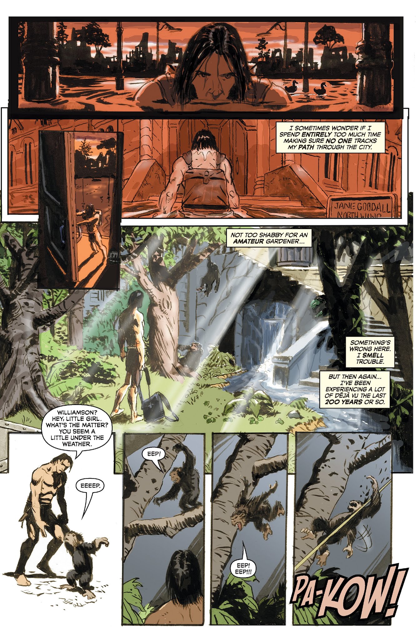 Read online The Once and Future Tarzan comic -  Issue # TPB - 36