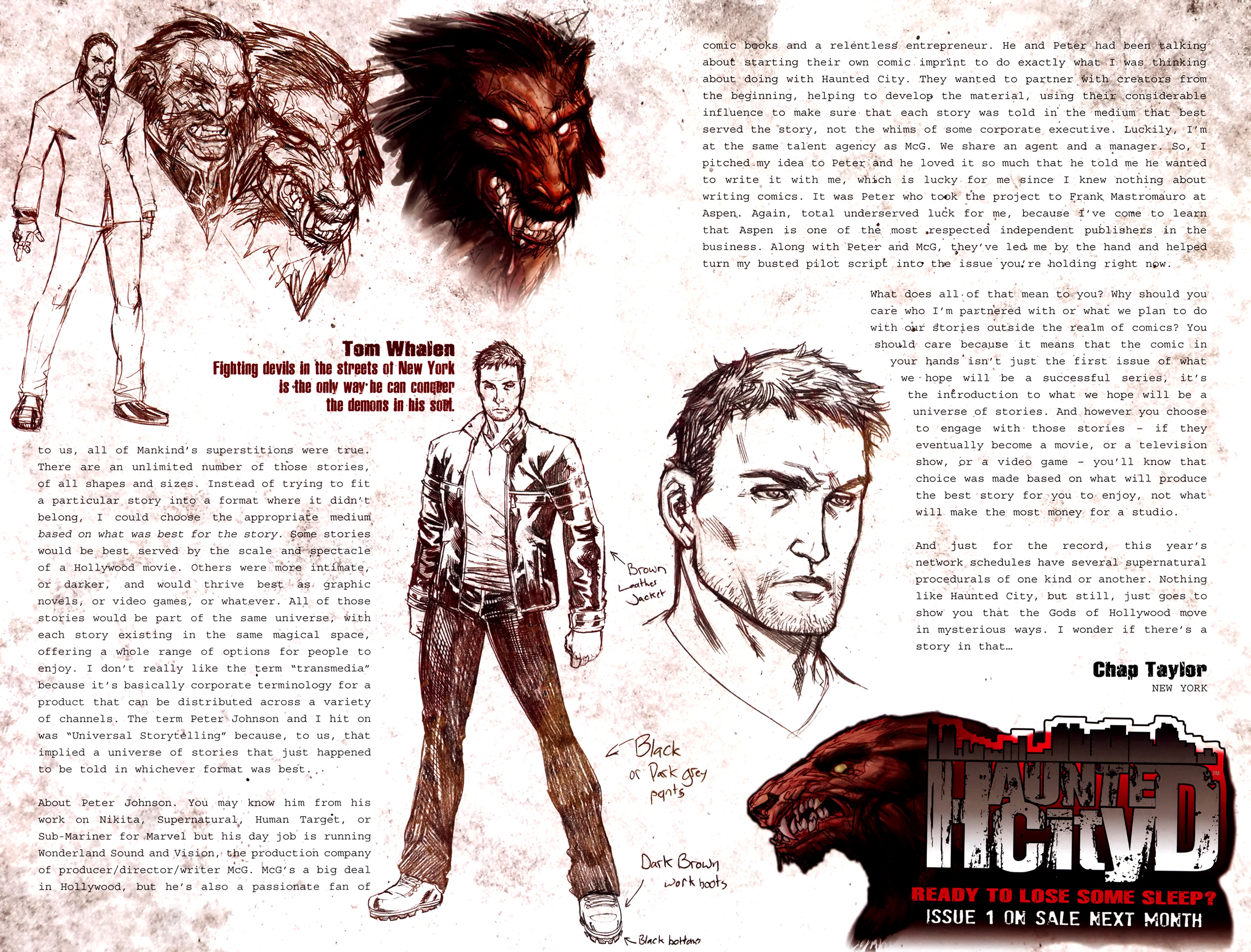 Read online Haunted City comic -  Issue #0 - 19