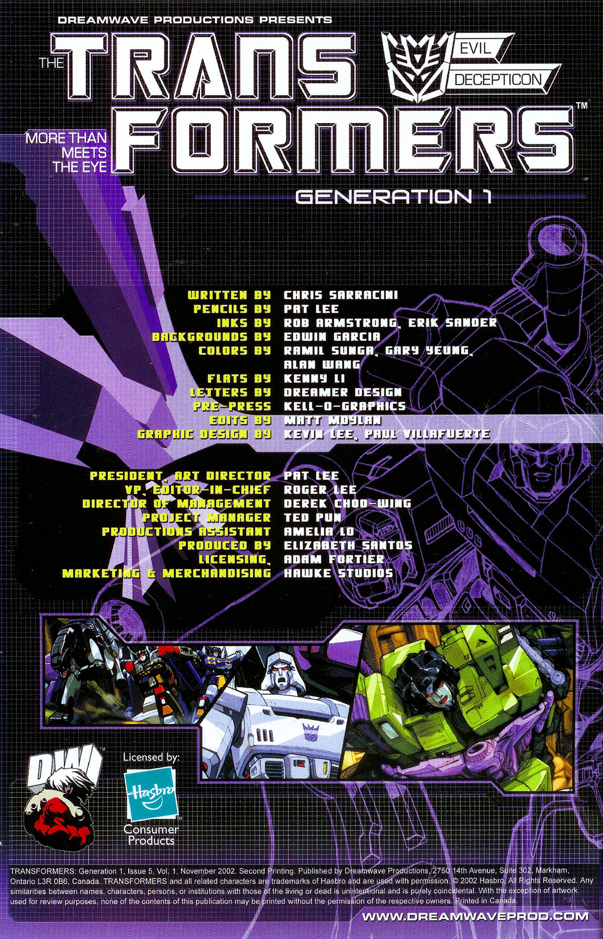 Read online Transformers: Generation 1 (2002) comic -  Issue #5 - 4