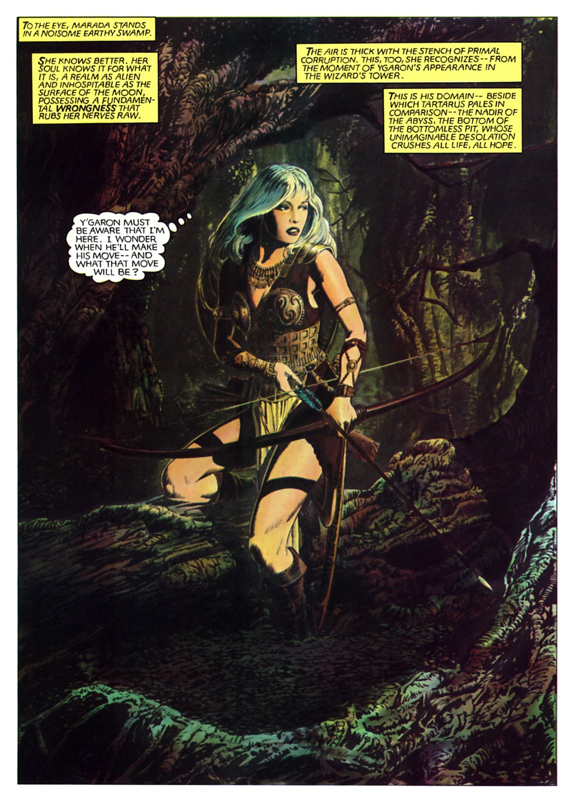 Read online Marvel Graphic Novel comic -  Issue #21 - Marada the She-Wolf - 31
