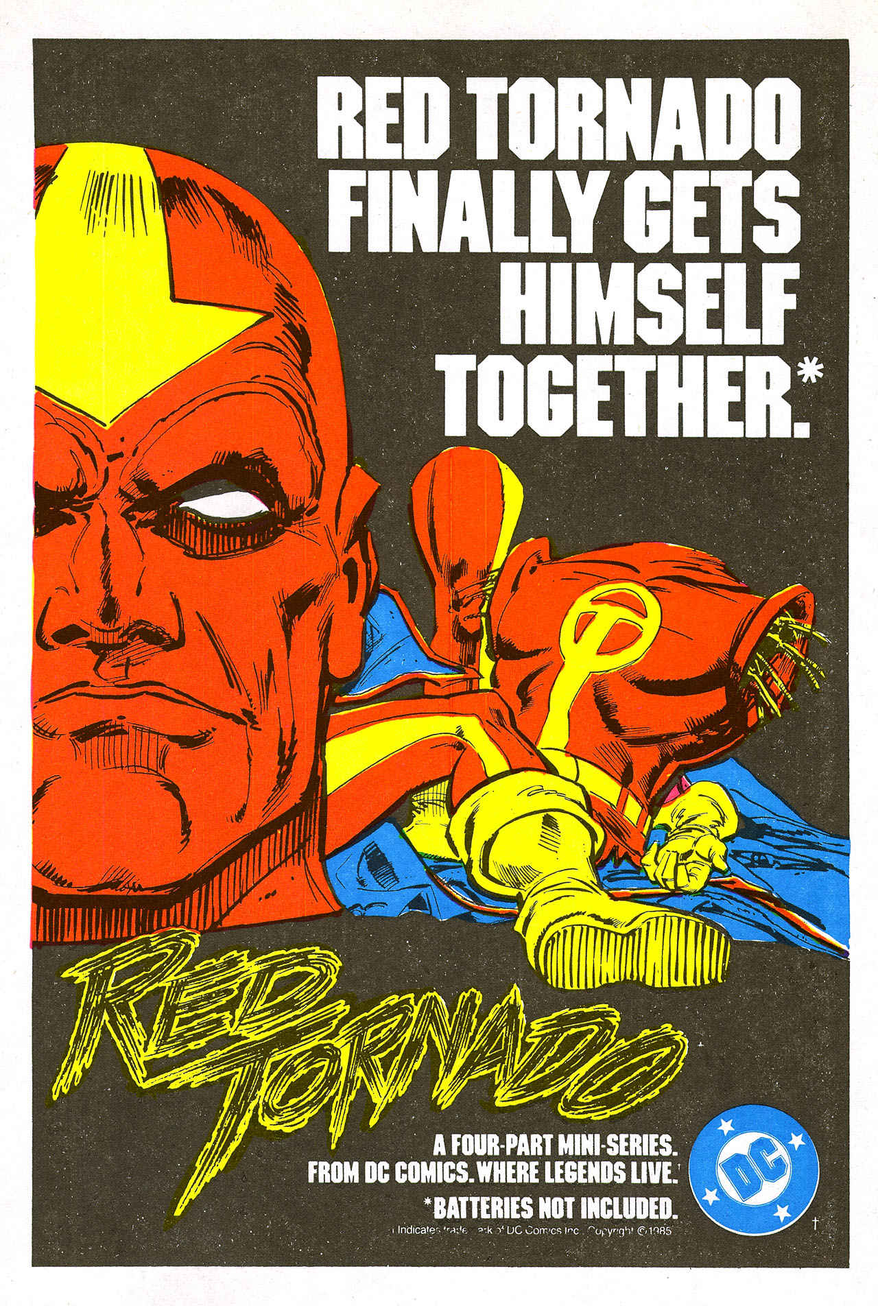 Read online Red Tornado (1985) comic -  Issue #1 - 8