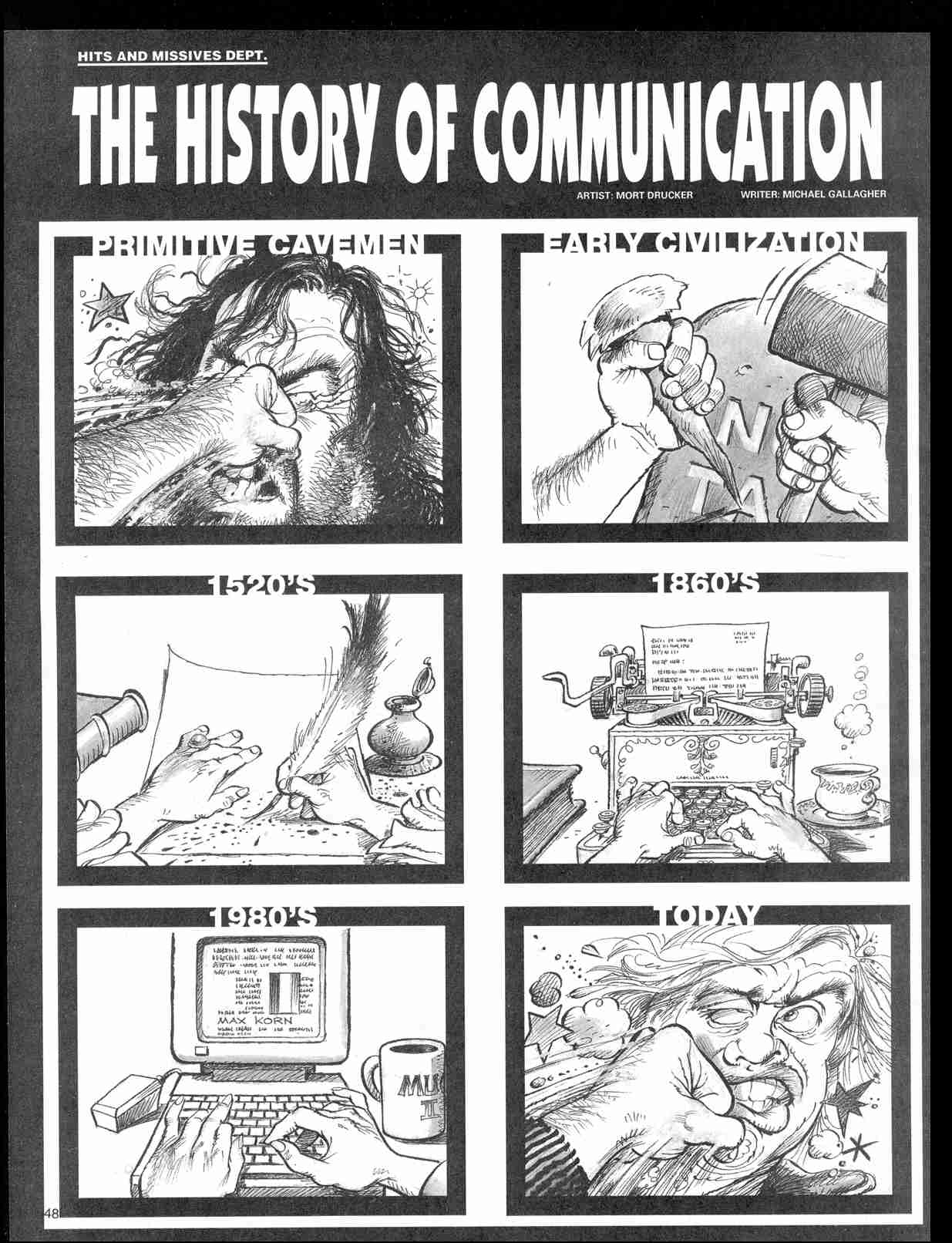 Read online MAD comic -  Issue #343 - 50