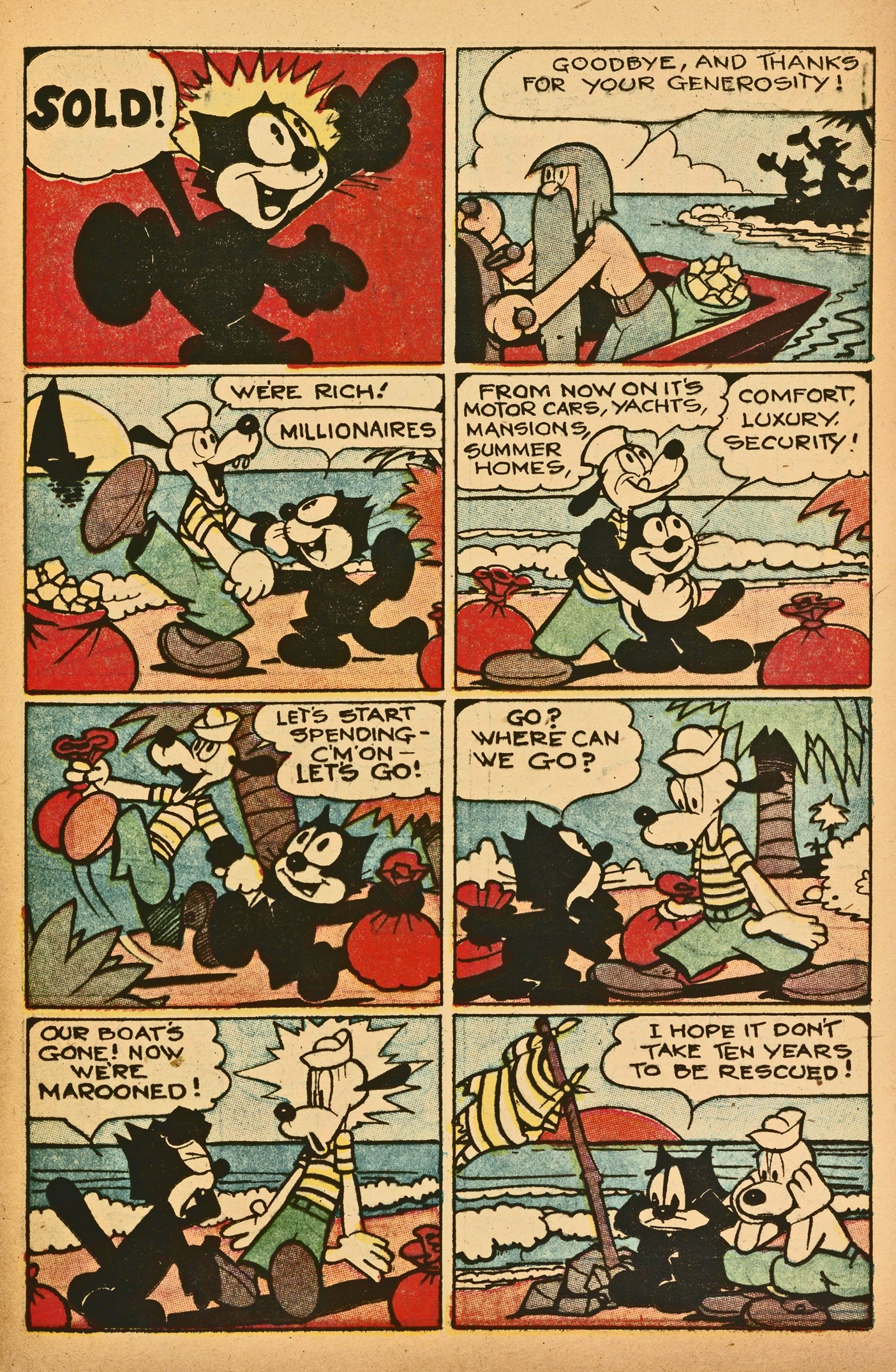 Read online Felix the Cat (1951) comic -  Issue #56 - 23