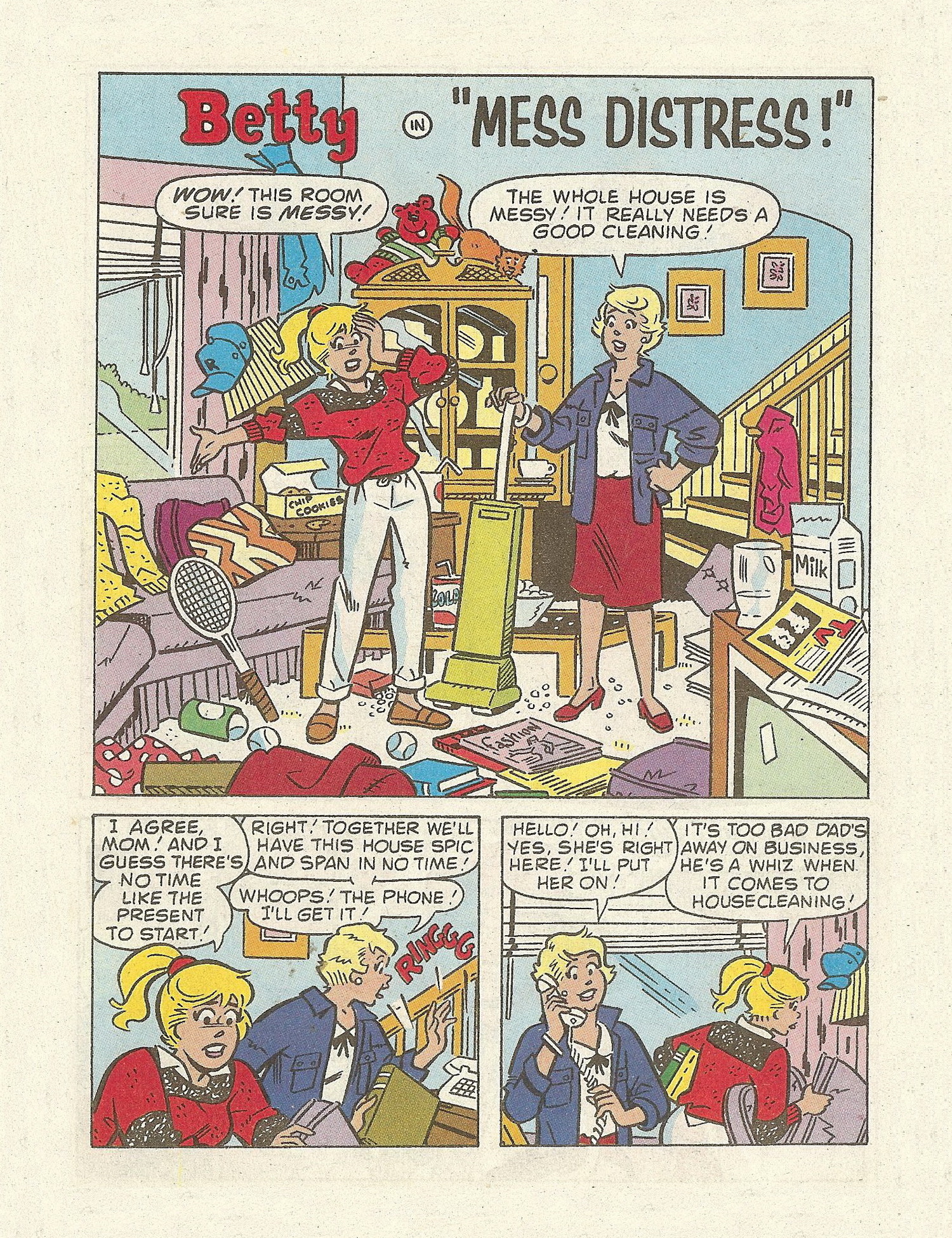 Read online Betty and Veronica Digest Magazine comic -  Issue #72 - 62