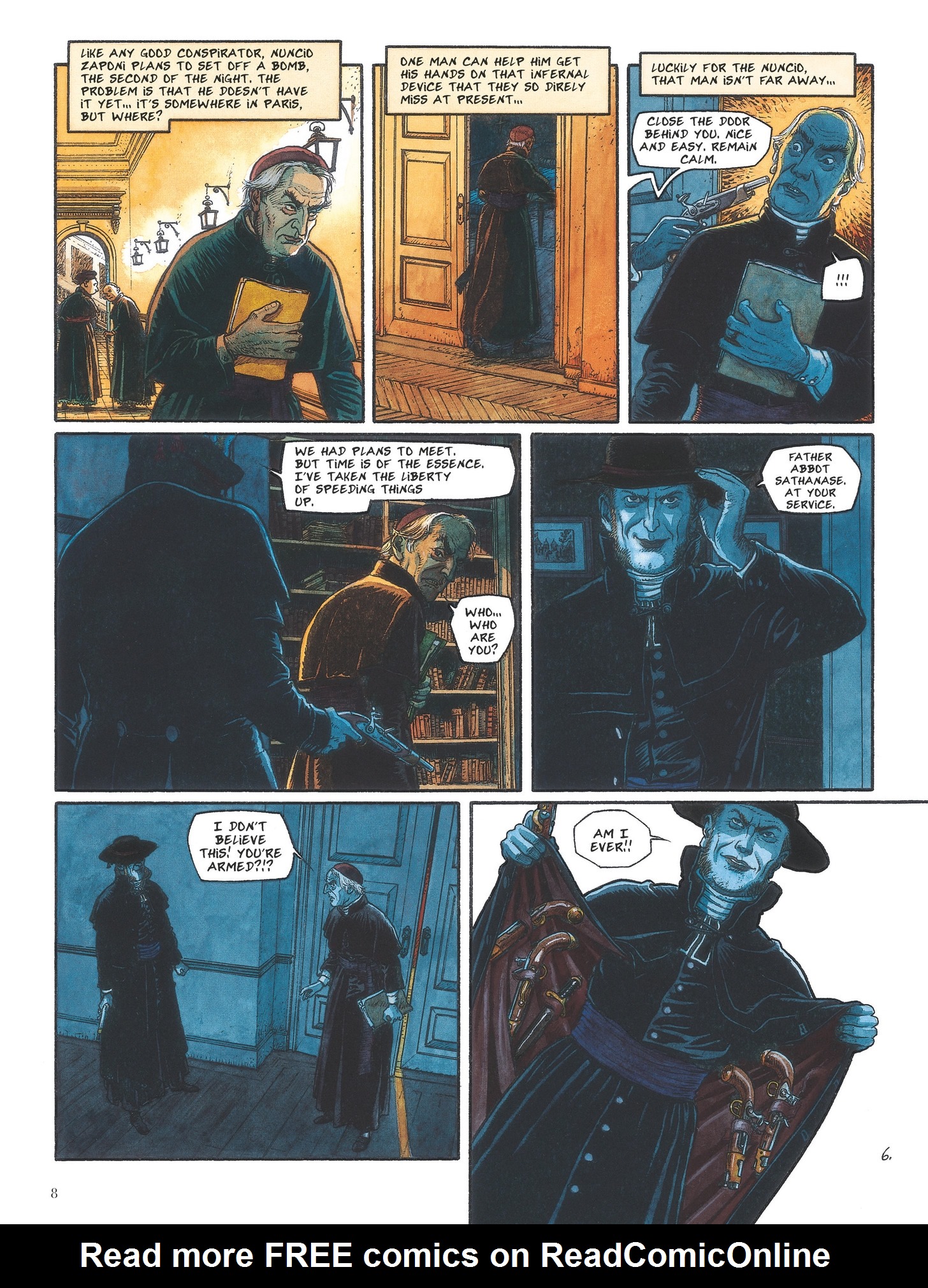 Read online Game of Masks comic -  Issue #6 - 8