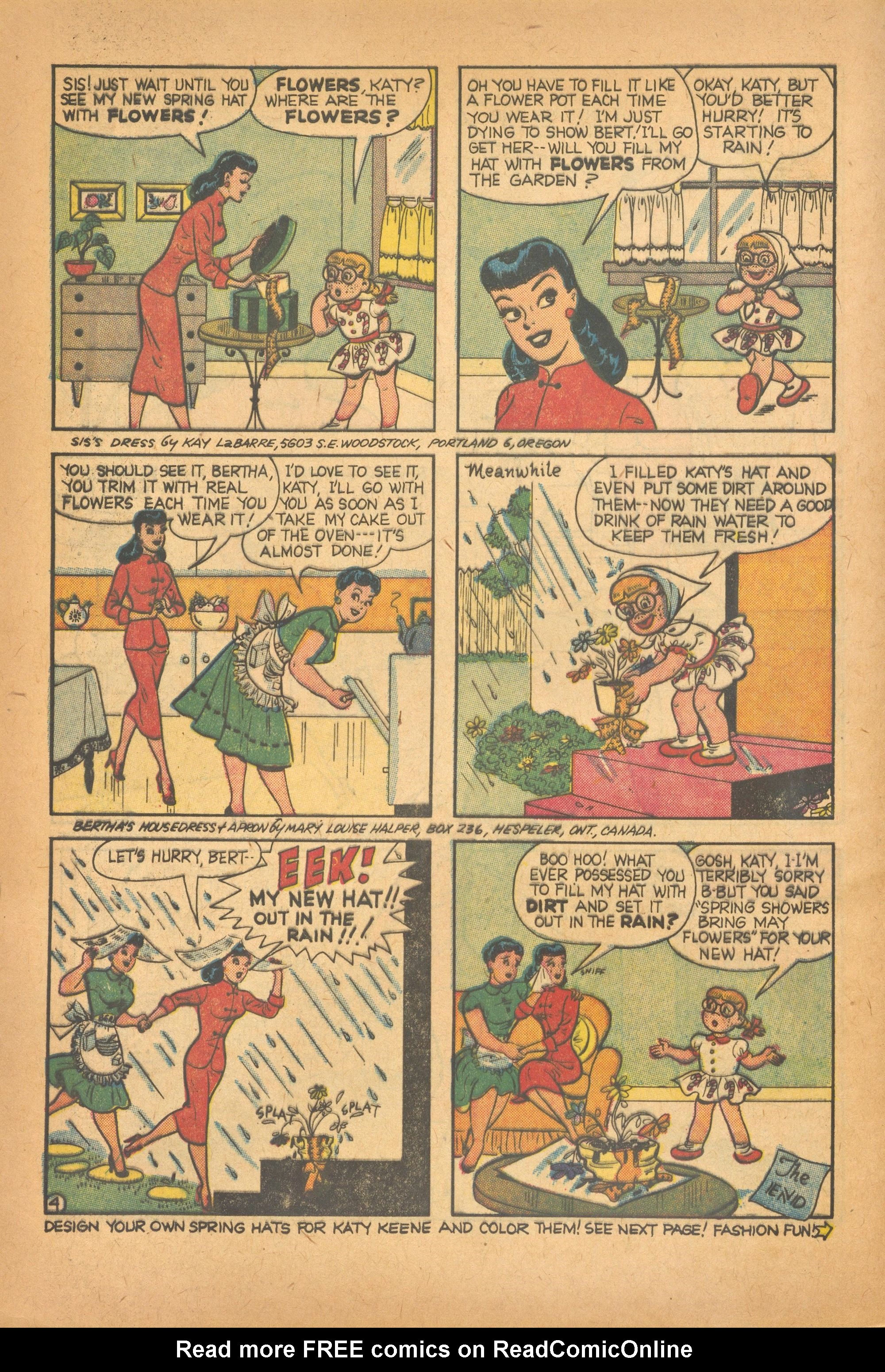 Read online Katy Keene Fashion Book comic -  Issue #20 - 10