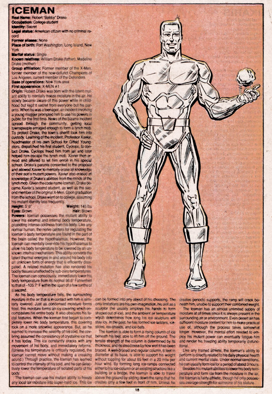 The Official Handbook of the Marvel Universe issue 5 - Page 19