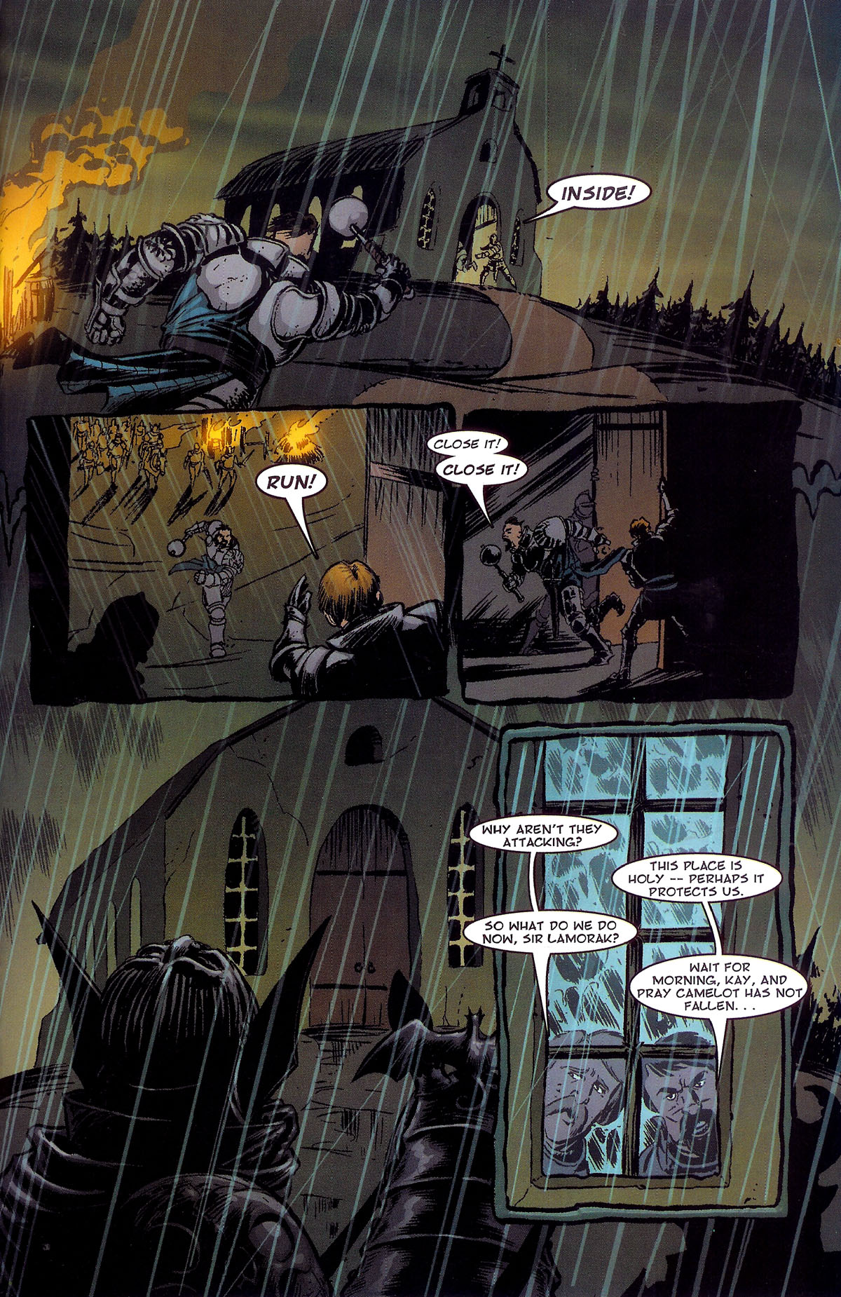 Read online Dracula vs King Arthur comic -  Issue #3 - 11