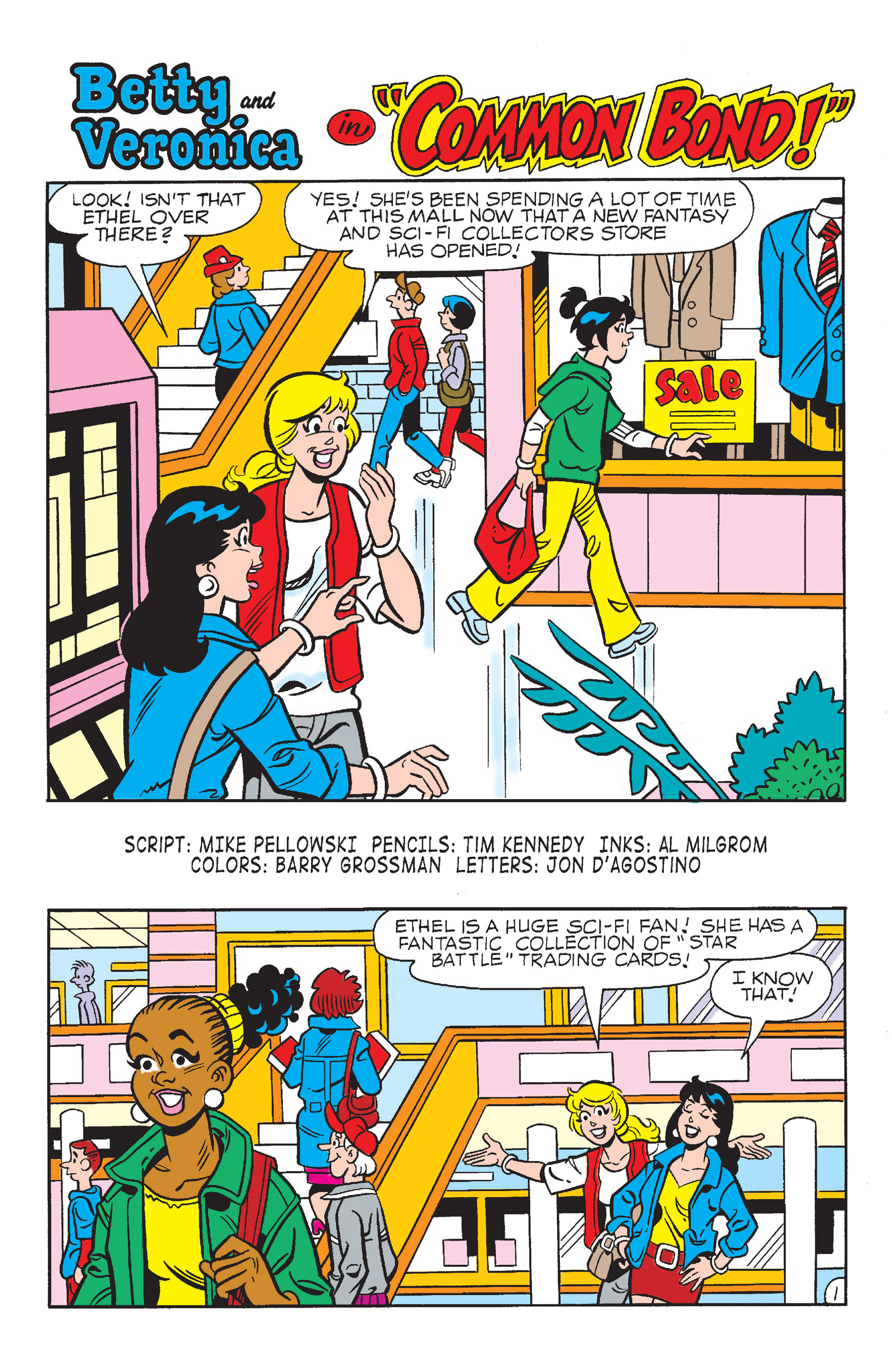 Read online Betty and Veronica: Mall Princesses comic -  Issue # TPB - 53