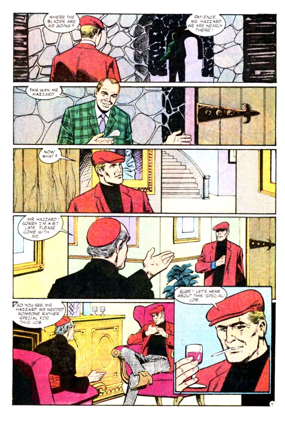 Read online Mark Hazzard: Merc comic -  Issue #8 - 6