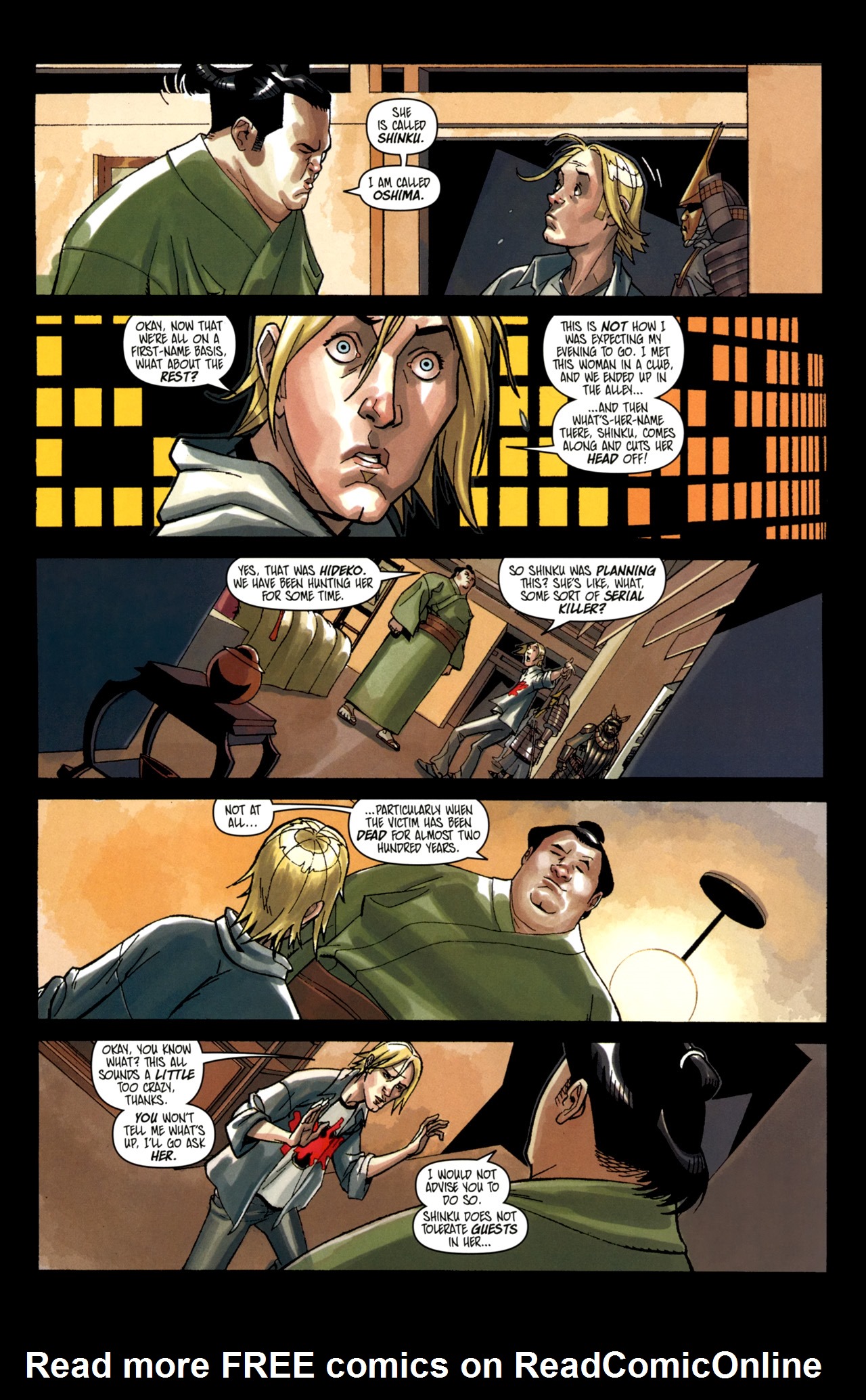 Read online Shinku comic -  Issue #1 - 14