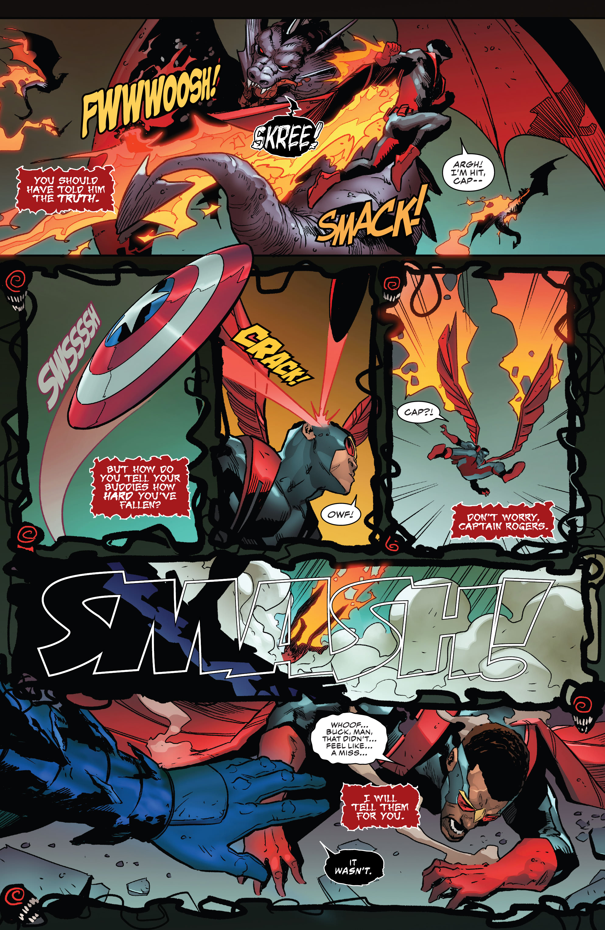 Read online King In Black One-Shots comic -  Issue # Captain America - 18