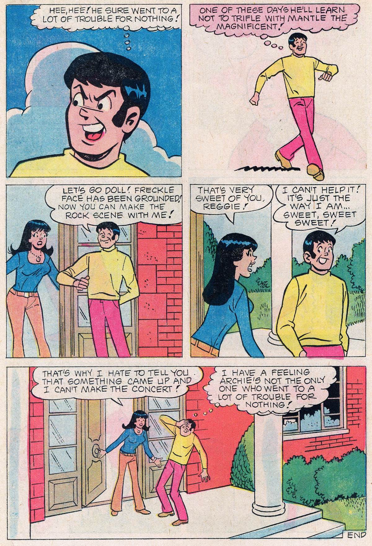 Read online Reggie and Me (1966) comic -  Issue #84 - 14