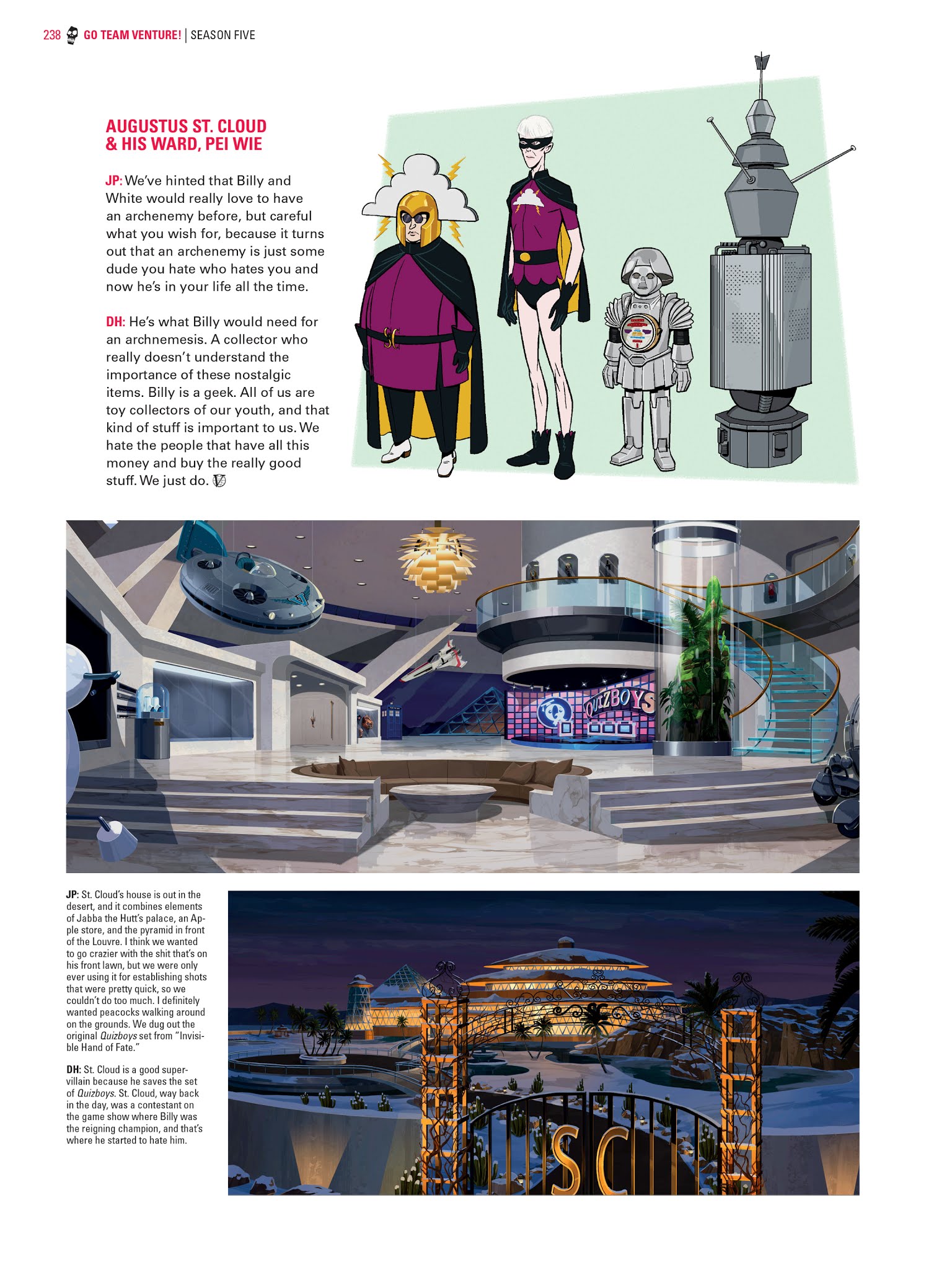 Read online Go Team Venture!: The Art and Making of The Venture Bros. comic -  Issue # TPB (Part 3) - 37