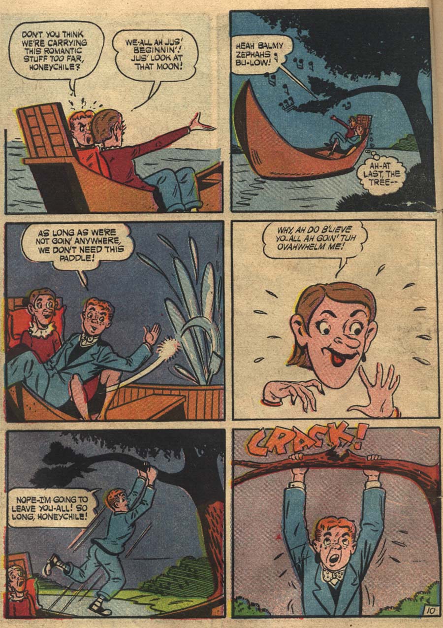 Read online Pep Comics comic -  Issue #53 - 12