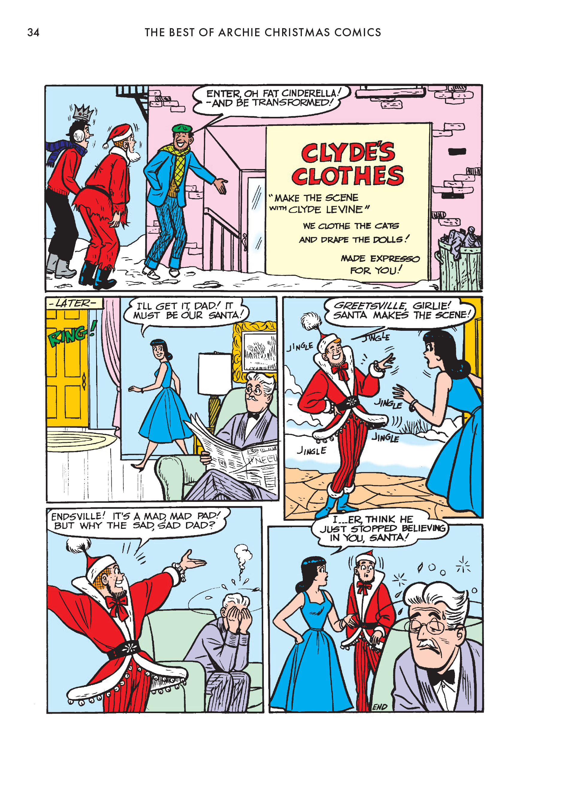 Read online The Best of Archie: Christmas Comics comic -  Issue # TPB (Part 1) - 33