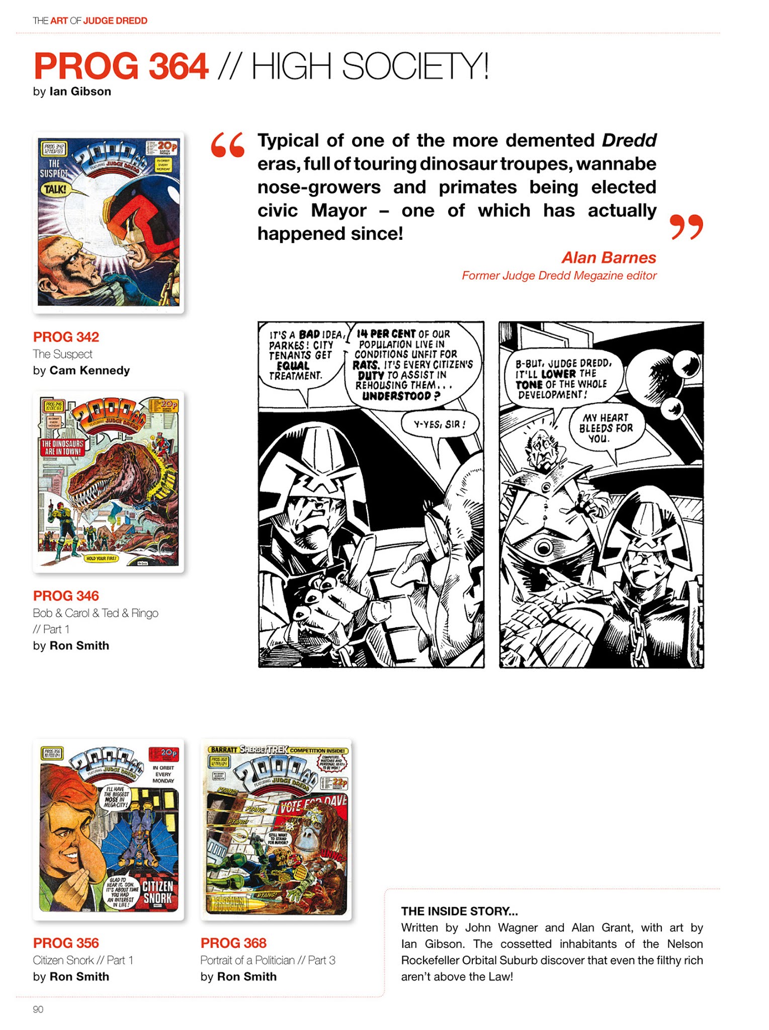 Read online The Art of Judge Dredd: Featuring 35 Years of Zarjaz Covers comic -  Issue # TPB (Part 2) - 1