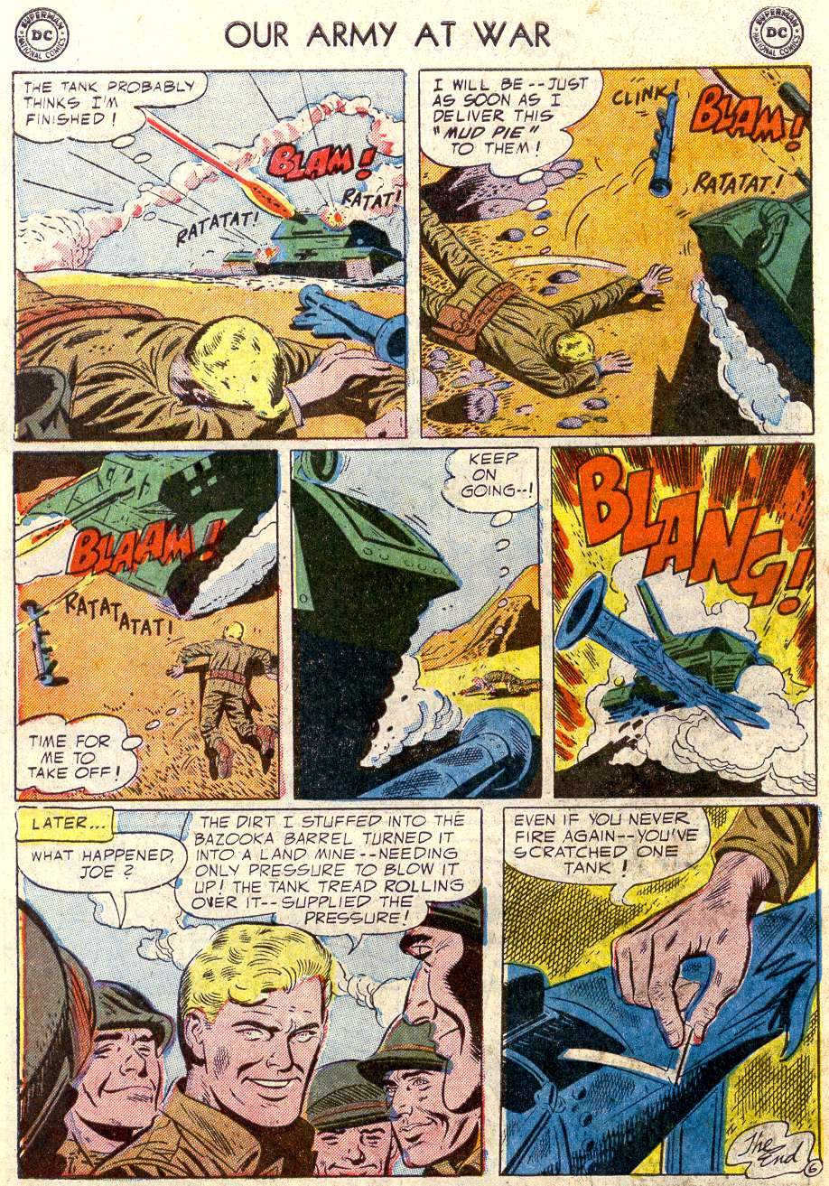 Read online Our Army at War (1952) comic -  Issue #33 - 34