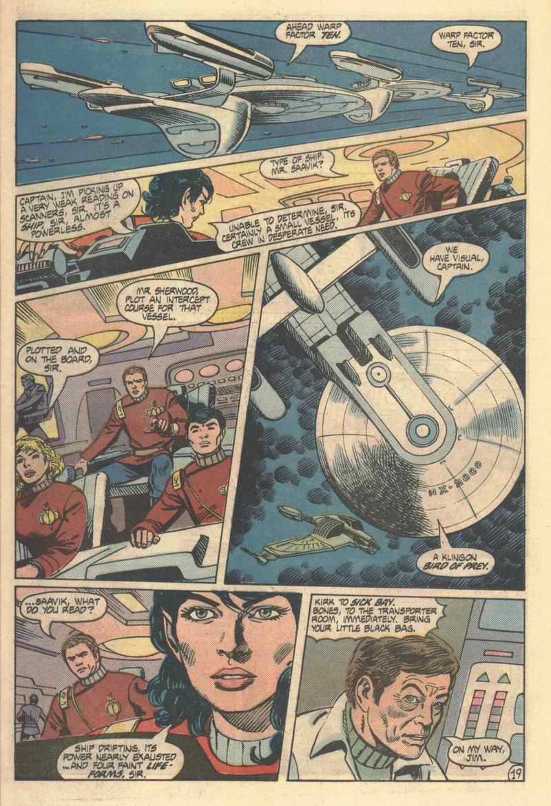 Read online Star Trek (1984) comic -  Issue #13 - 20