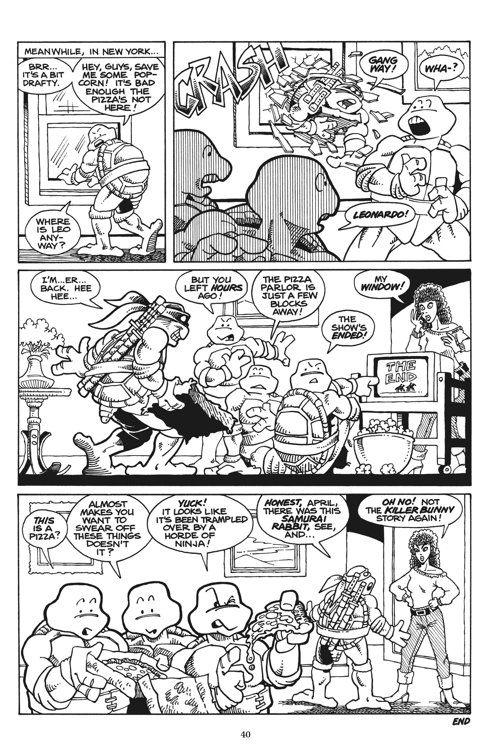Read online Usagi Yojimbo/Teenage Mutant Ninja Turtles: The Complete Collection comic -  Issue # TPB (Part 1) - 37
