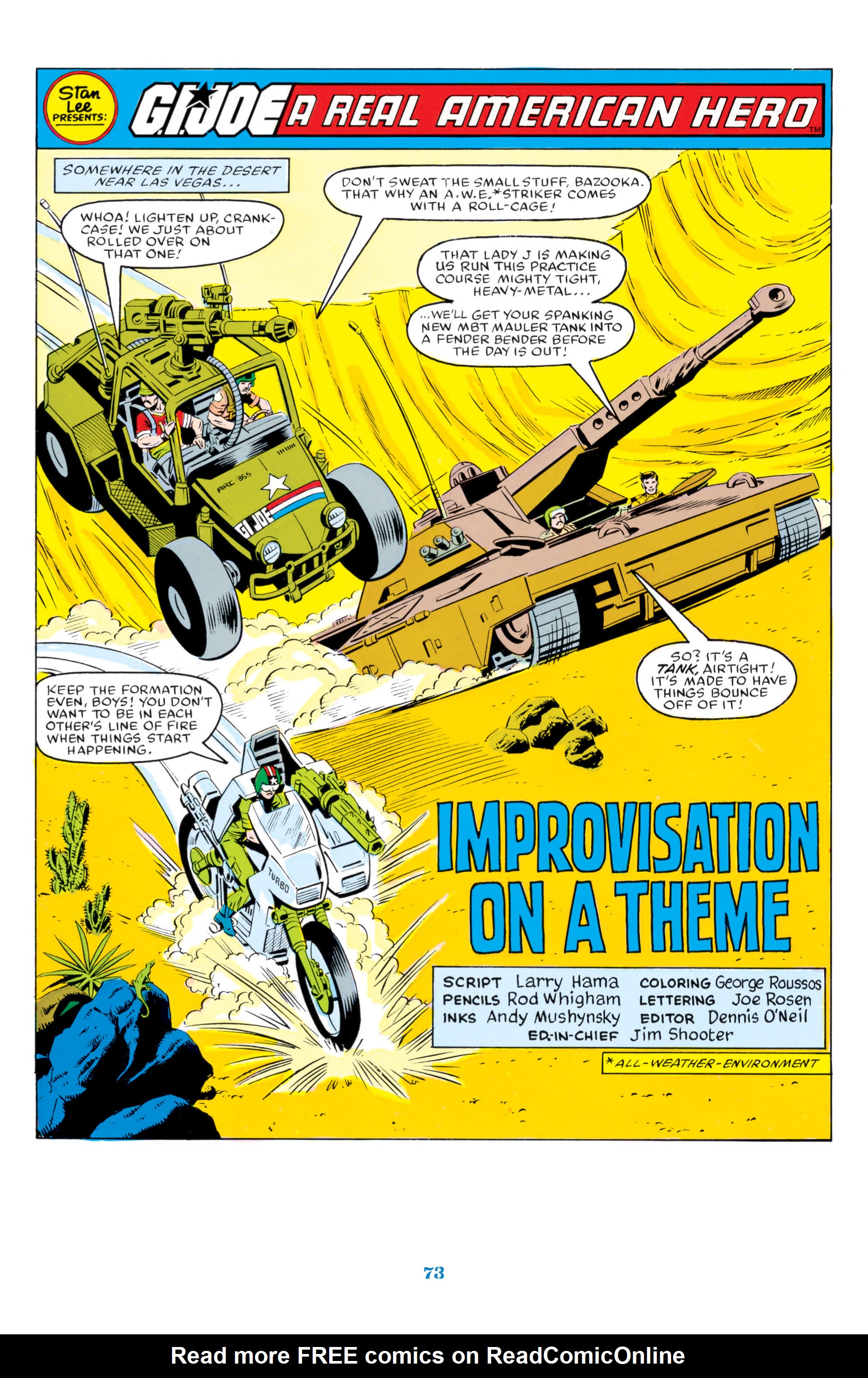 Read online Classic G.I. Joe comic -  Issue # TPB 5 (Part 1) - 74