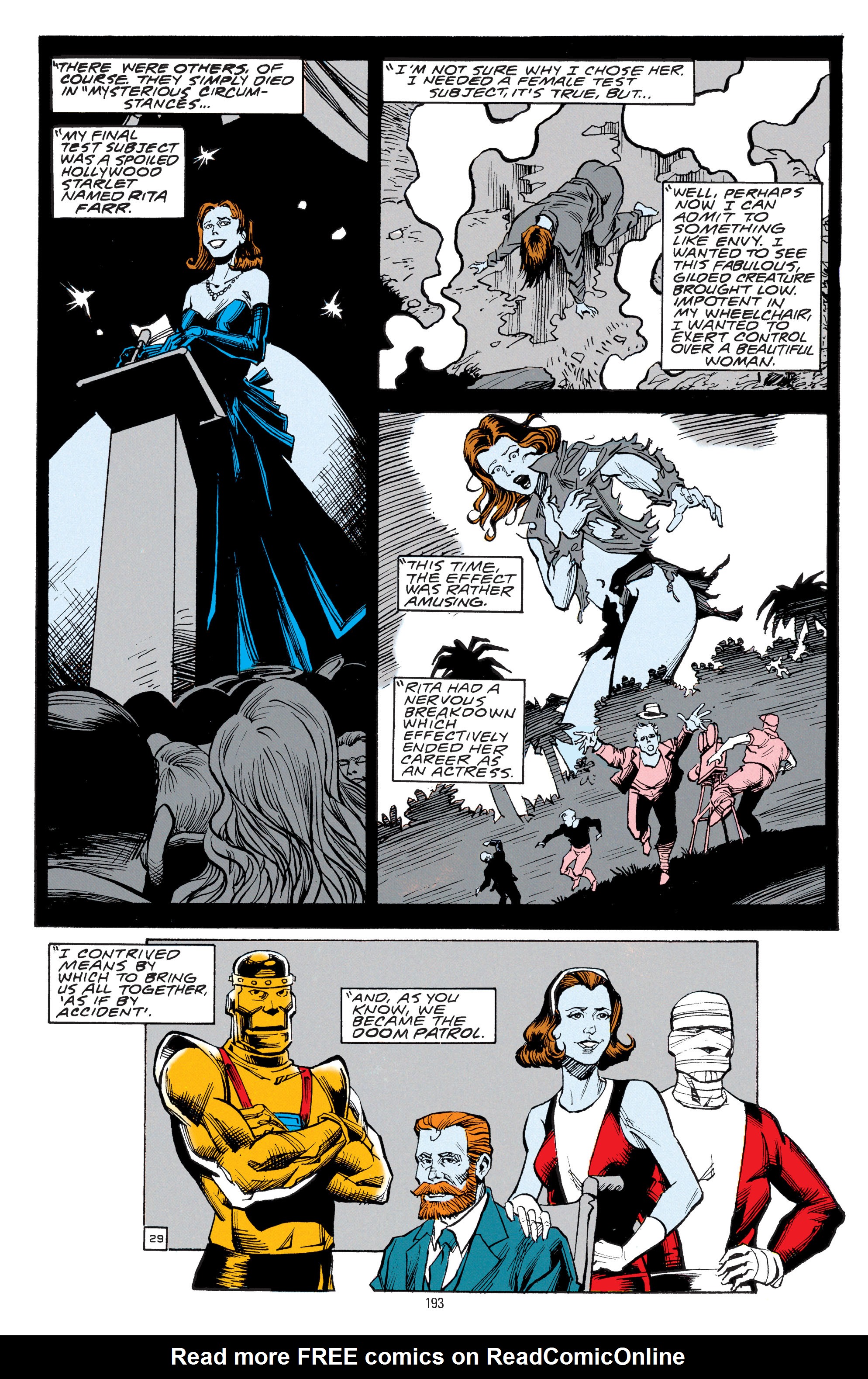 Read online Doom Patrol (1987) comic -  Issue # _TPB 3 (Part 2) - 92