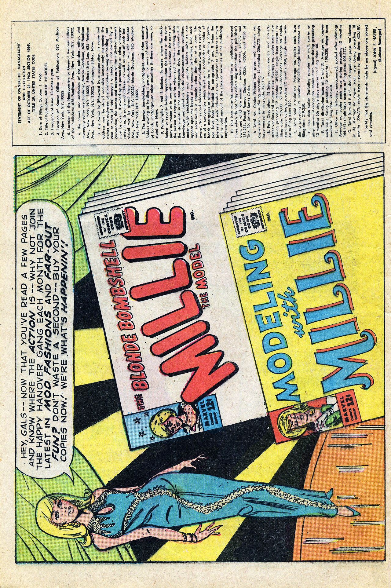 Read online Millie the Model comic -  Issue #148 - 12
