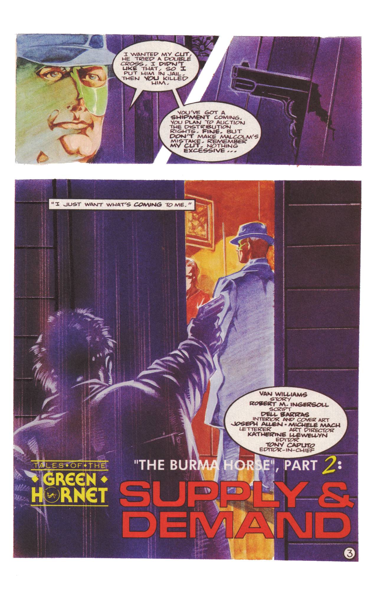 Read online Tales of the Green Hornet (1990) comic -  Issue #2 - 4