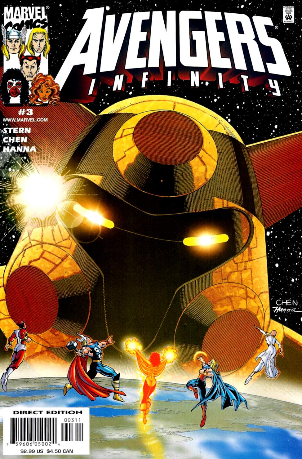 Read online Avengers Infinity comic -  Issue #3 - 1