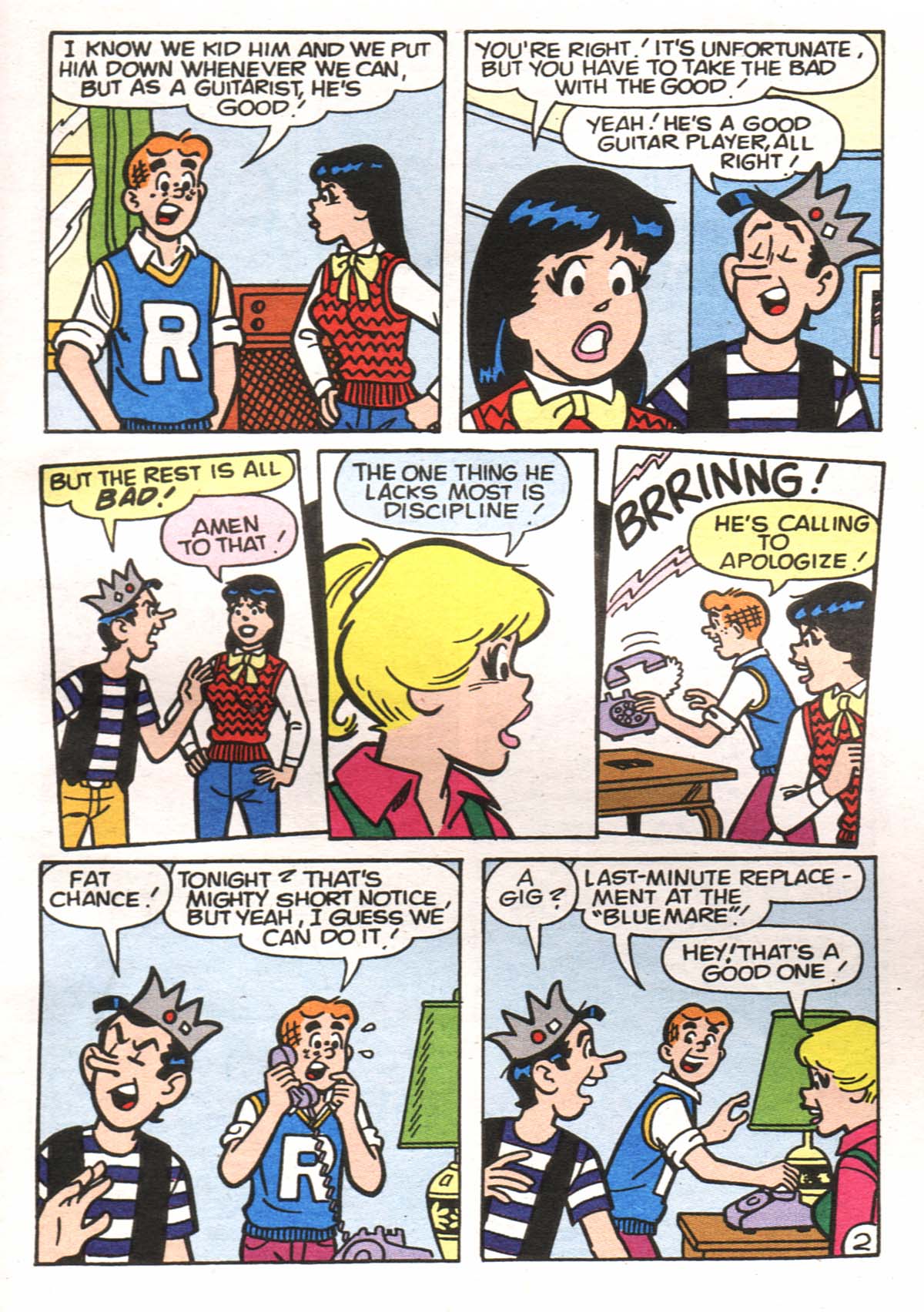 Read online Jughead's Double Digest Magazine comic -  Issue #85 - 164