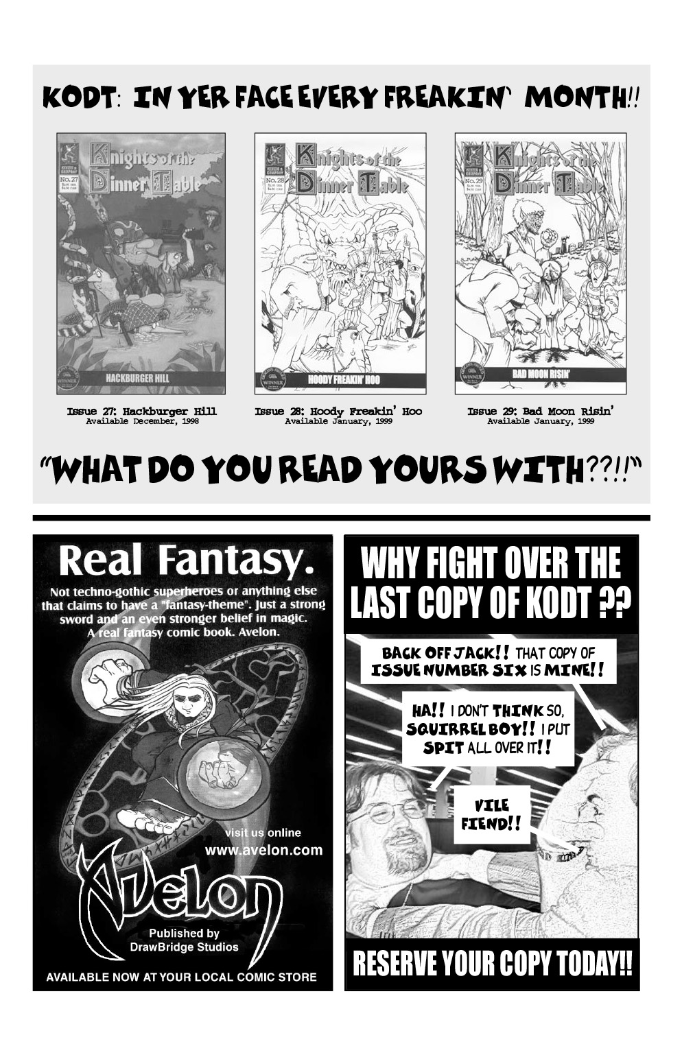 Read online Knights of the Dinner Table comic -  Issue #26 - 31