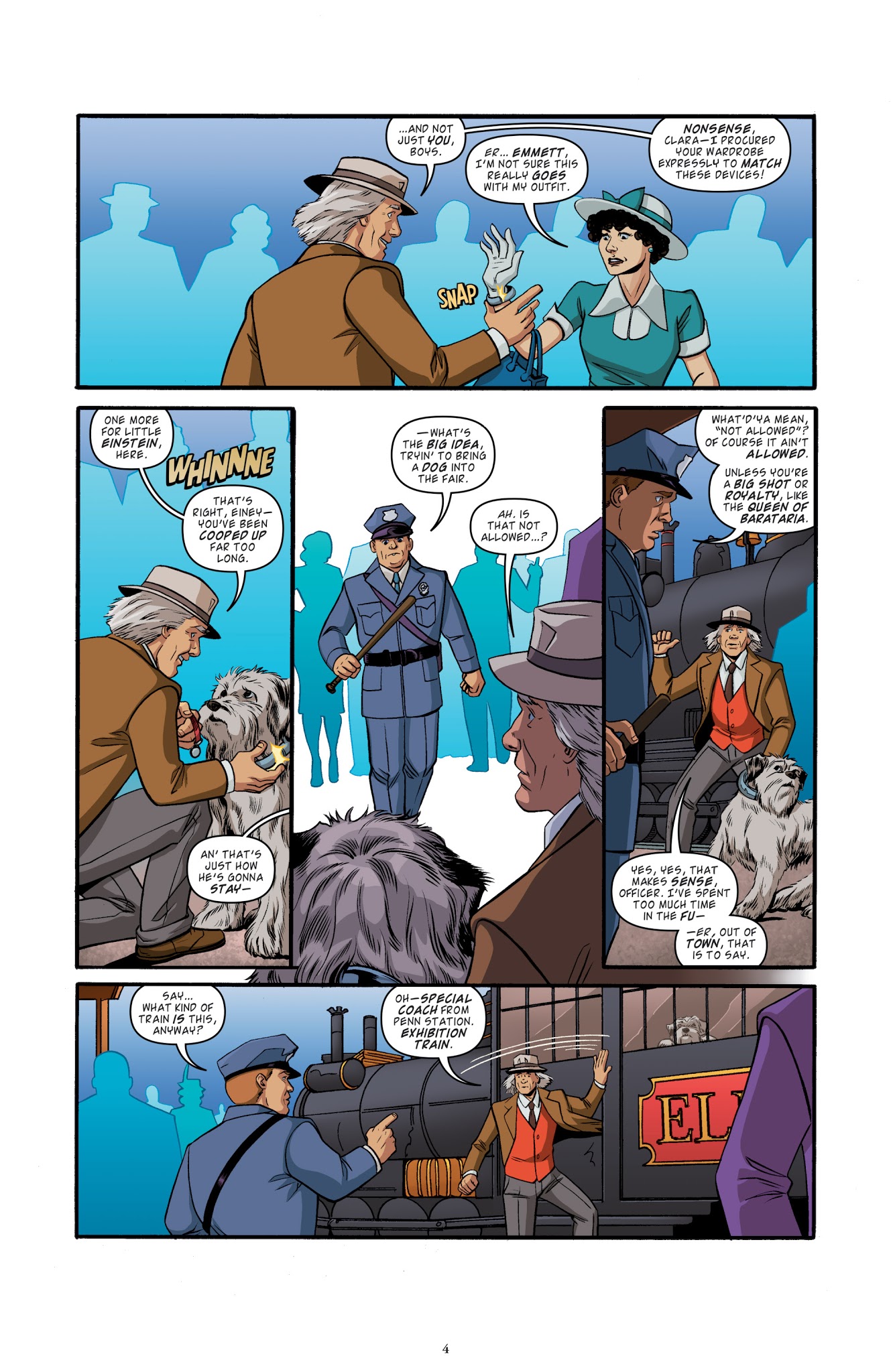 Read online Back to the Future: Tales from the Time Train comic -  Issue #2 - 6