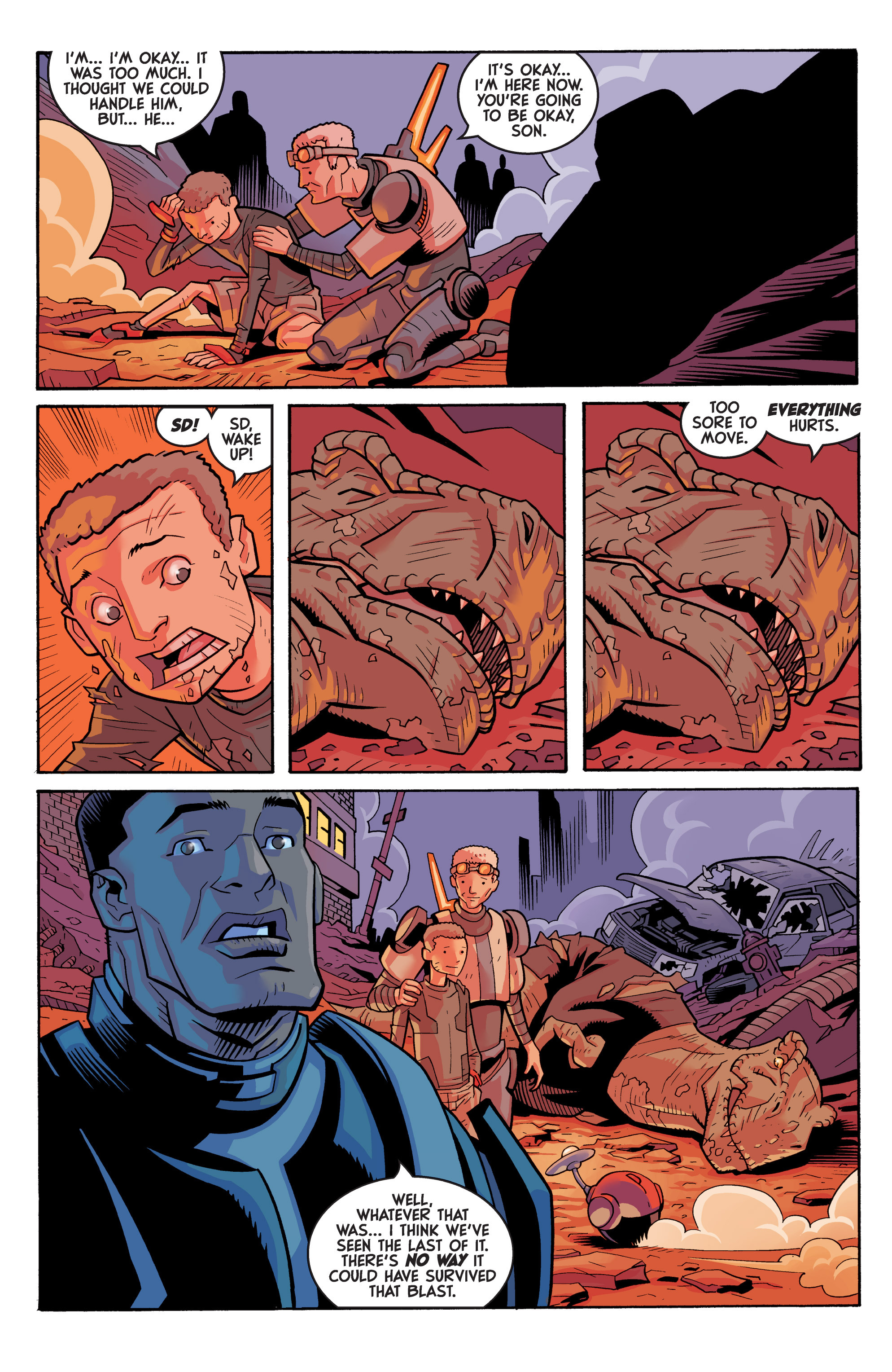 Read online Super Dinosaur (2011) comic -  Issue #19 - 19