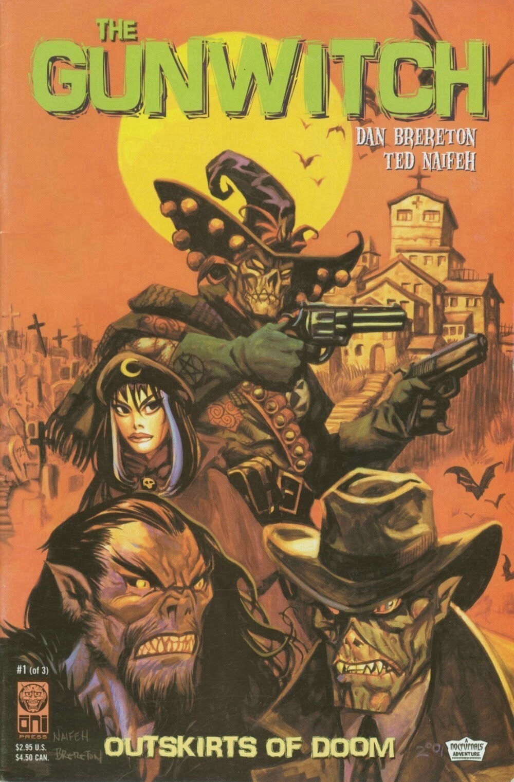 Read online The Gunwitch: Outskirts of Doom comic -  Issue #1 - 1