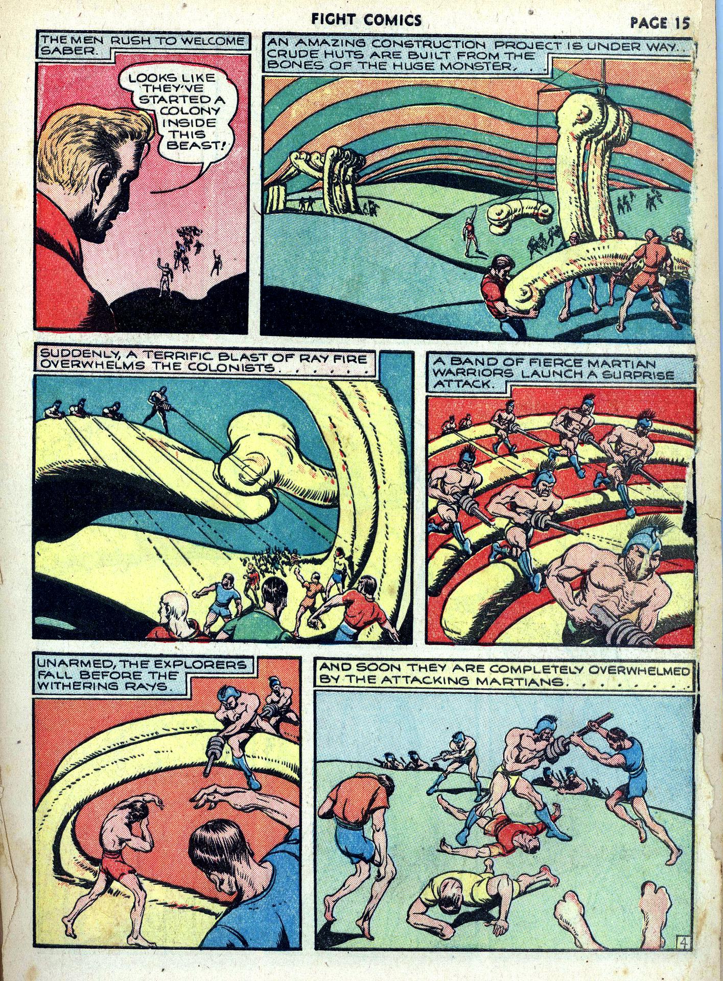 Read online Fight Comics comic -  Issue #10 - 17