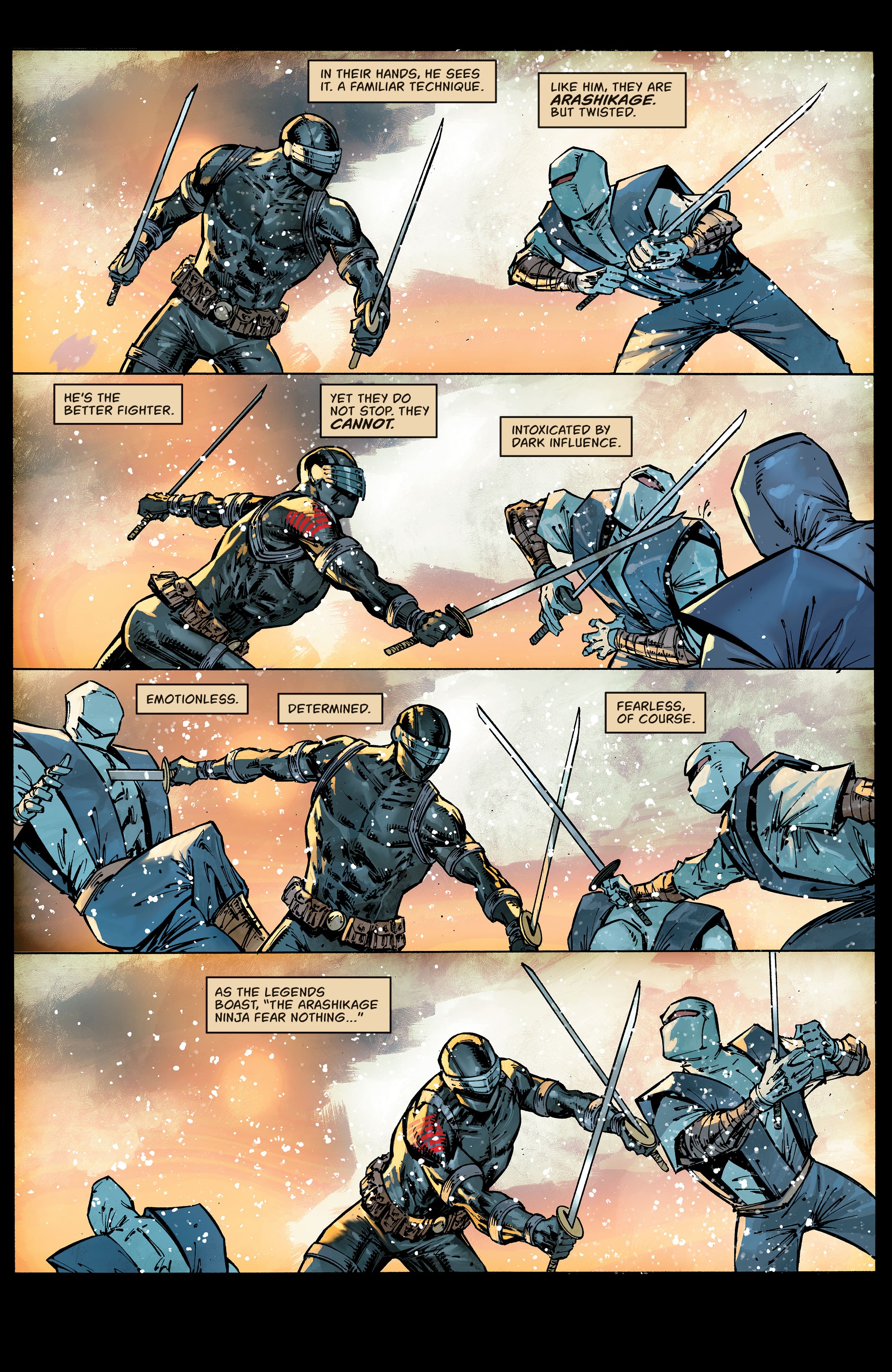 Read online Snake Eyes: Deadgame comic -  Issue #1 - 17