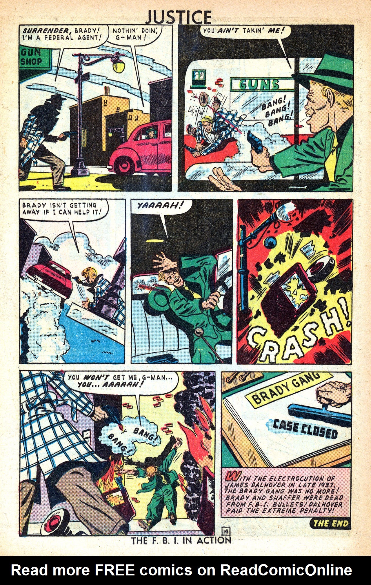 Read online Justice Comics (1947) comic -  Issue #3 - 16