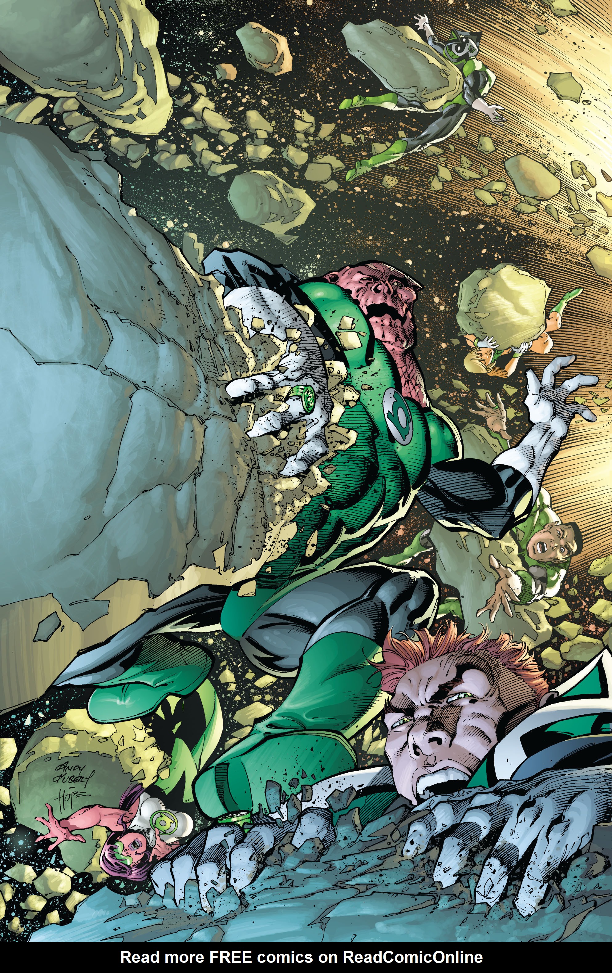 Read online Green Lantern: The Wrath of the First Lantern comic -  Issue # TPB - 193