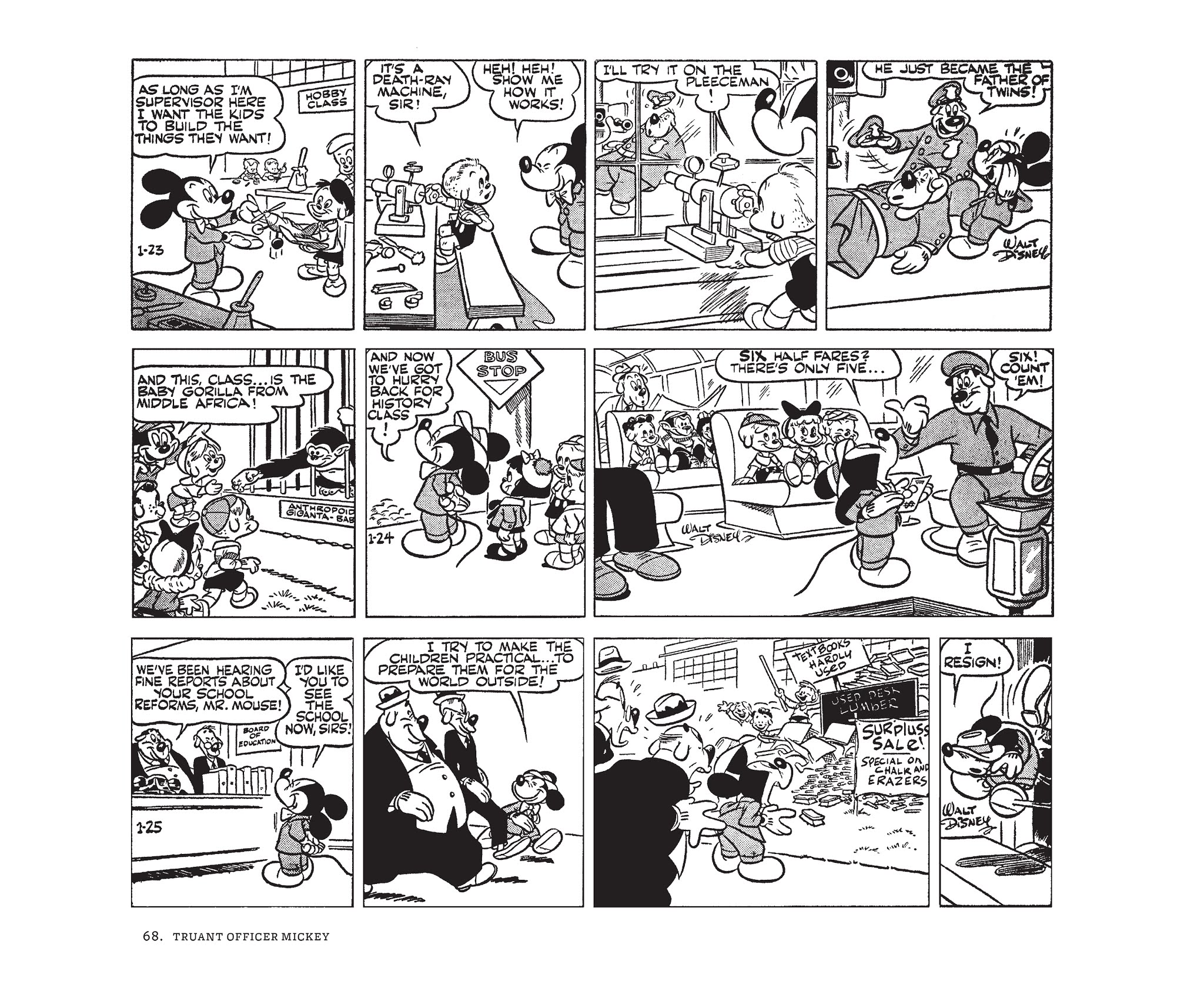Read online Walt Disney's Mickey Mouse by Floyd Gottfredson comic -  Issue # TPB 9 (Part 1) - 68