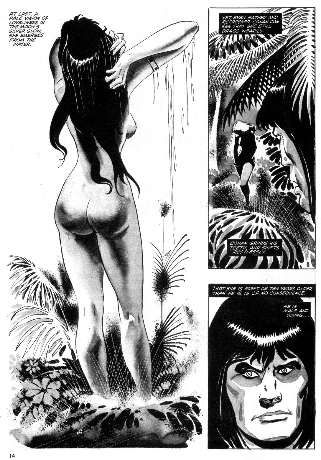 Read online The Savage Sword Of Conan comic -  Issue #55 - 14