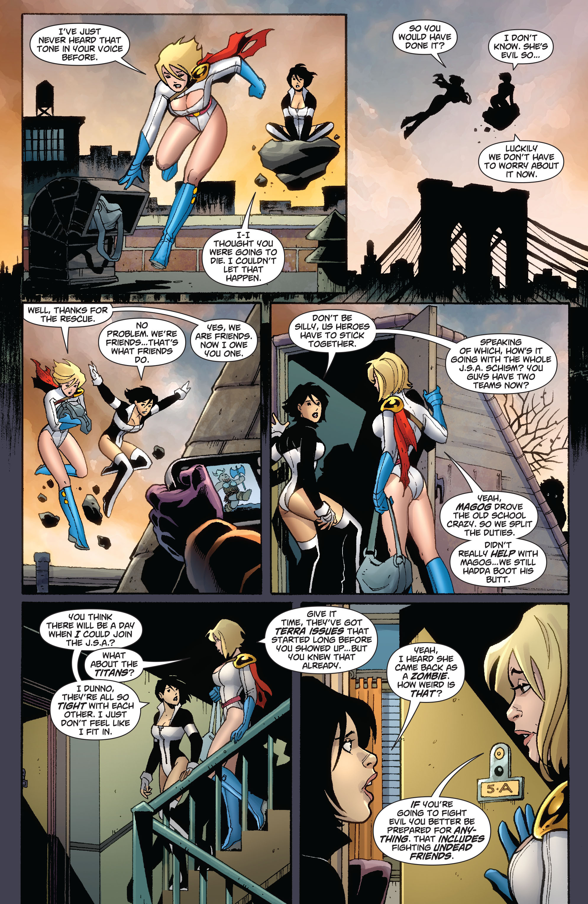 Read online Power Girl (2009) comic -  Issue #10 - 6
