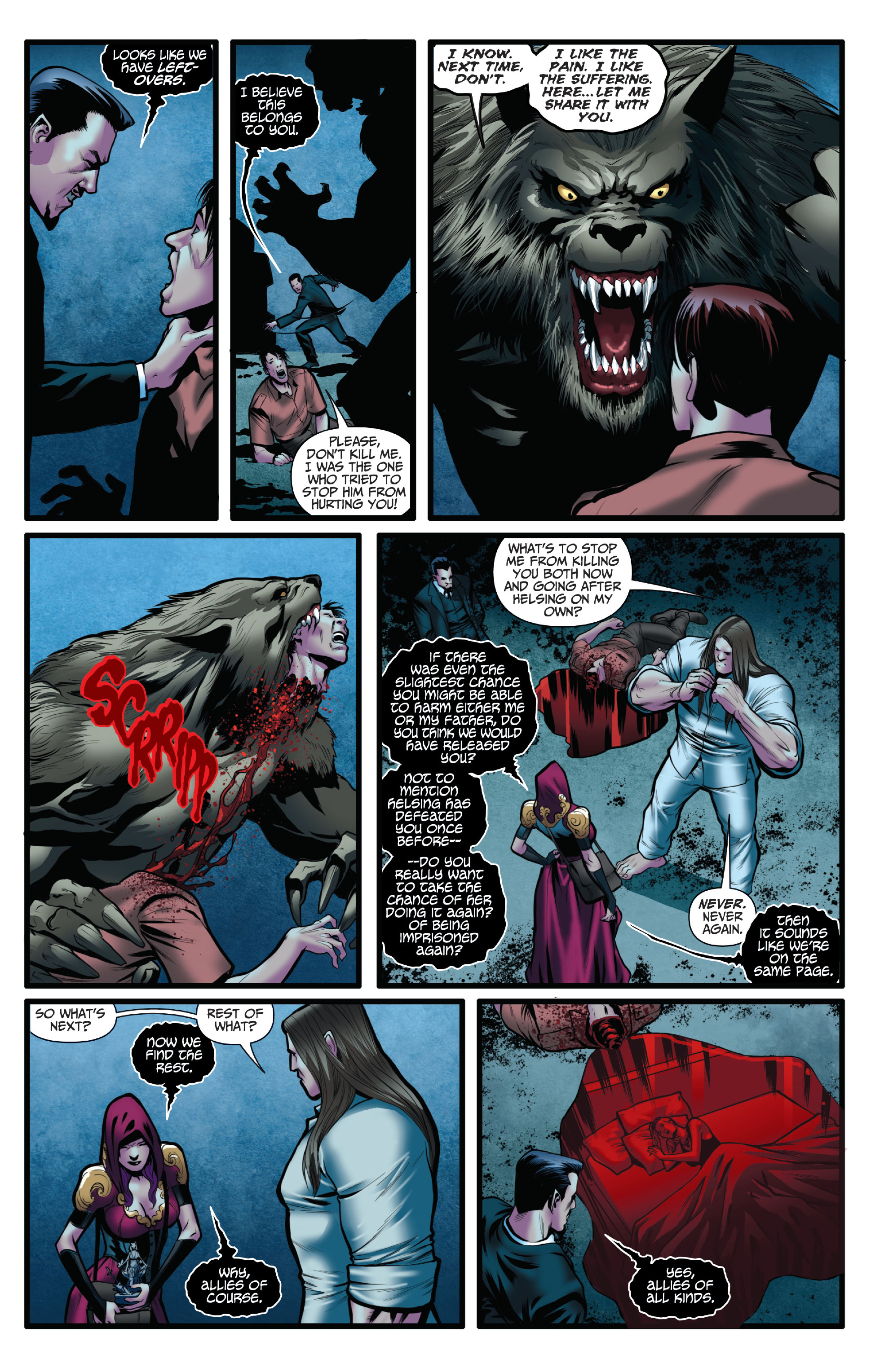 Read online Van Helsing vs The League of Monsters comic -  Issue #1 - 11