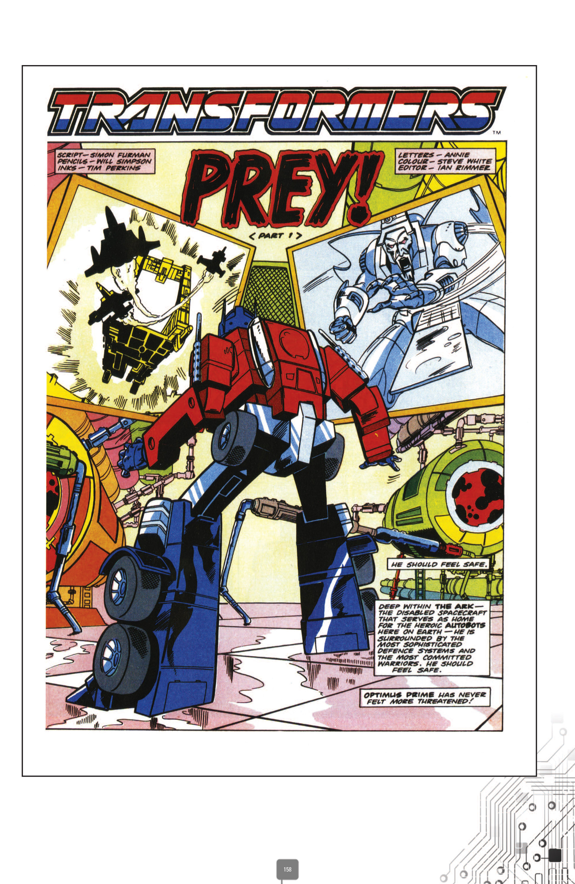 Read online The Transformers Classics UK comic -  Issue # TPB 3 - 159