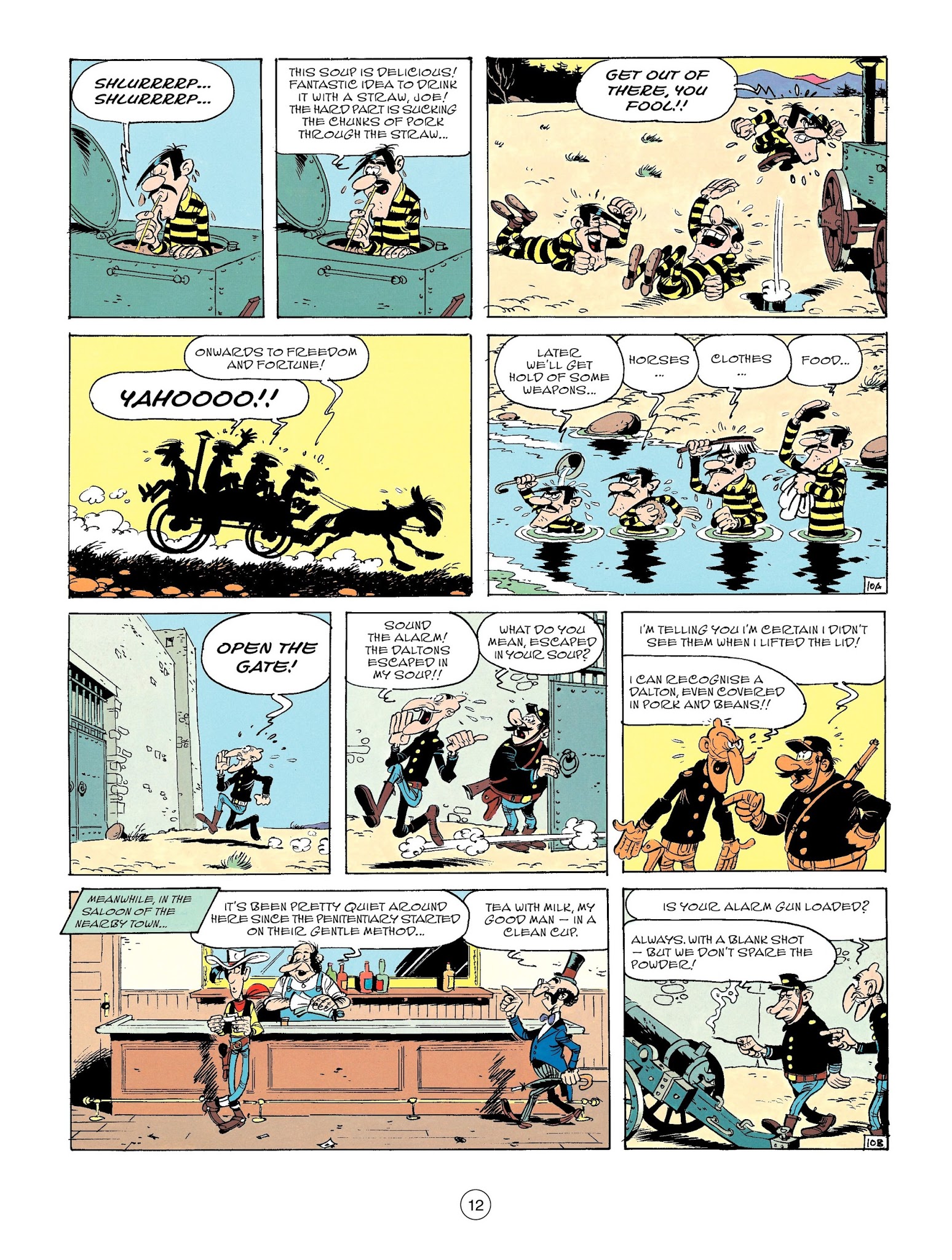 Read online A Lucky Luke Adventure comic -  Issue #58 - 12