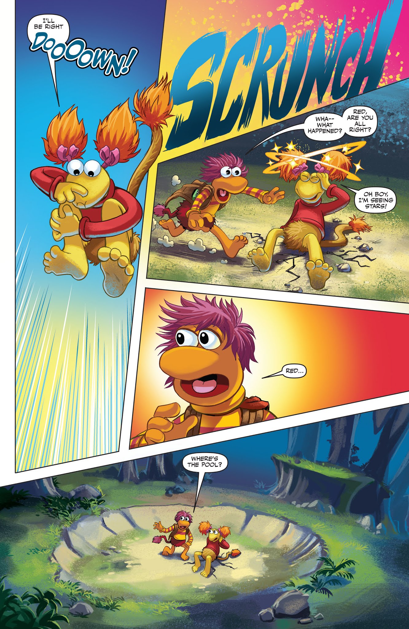 Read online Jim Henson's Fraggle Rock: Journey to the Everspring comic -  Issue #1 - 16