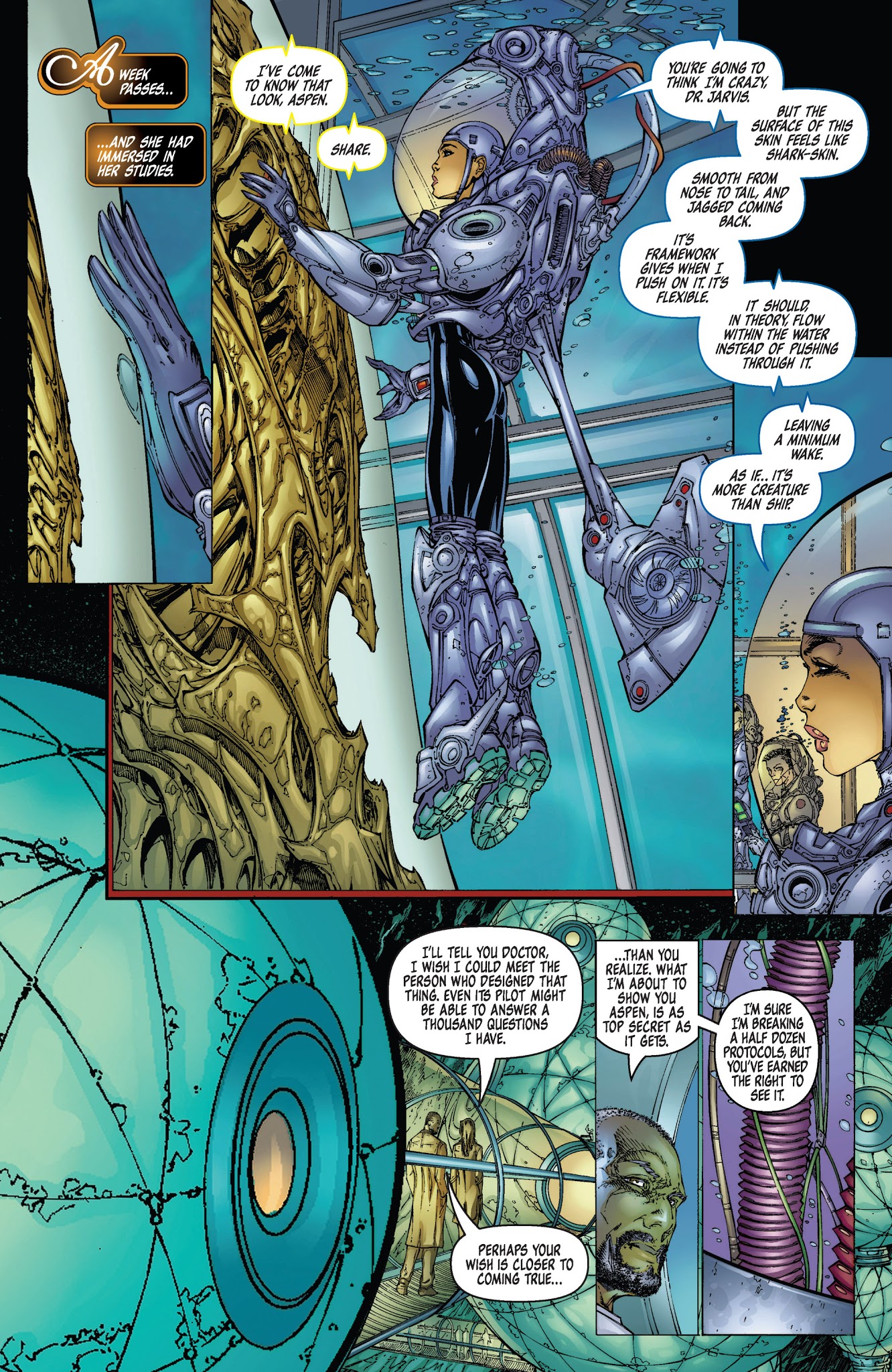 Read online Michael Turner's Fathom (2013) comic -  Issue # _Annual 1 - 38