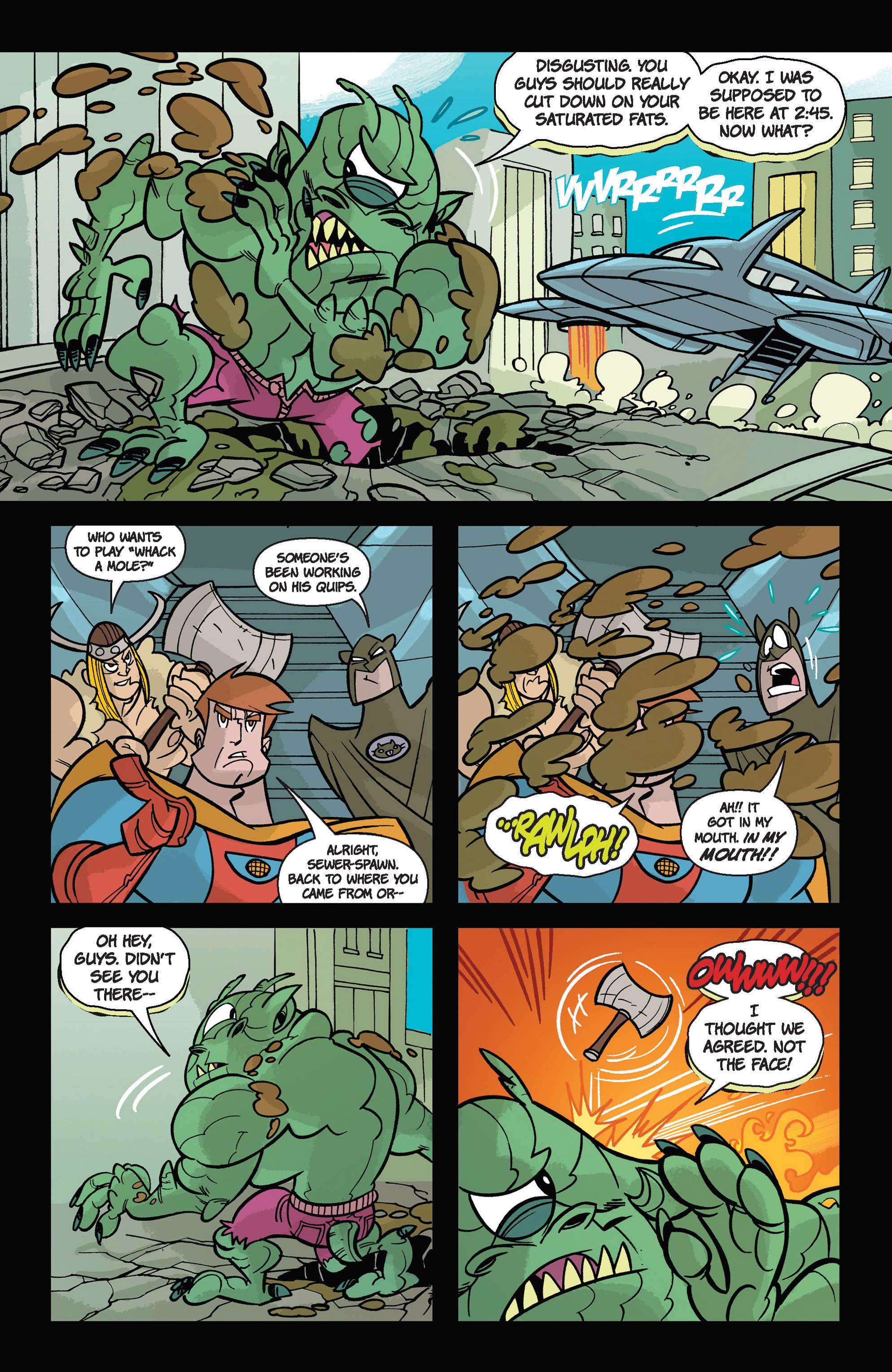 Read online Super Human Resources comic -  Issue #1 - 21