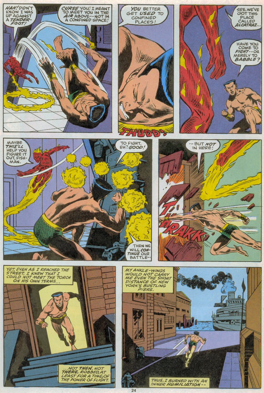 Read online Saga of the Sub-Mariner comic -  Issue #4 - 19