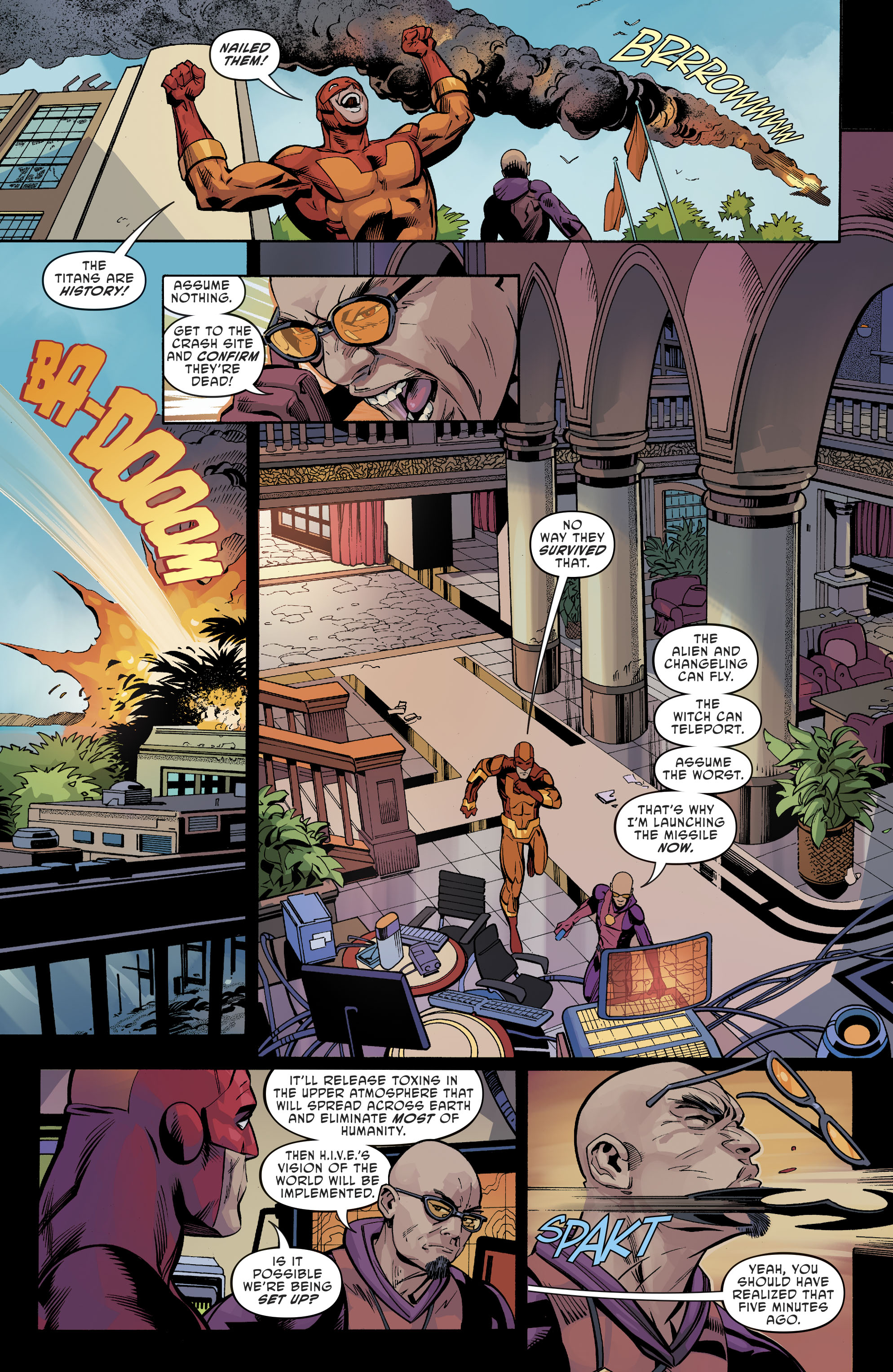Read online Titans: Burning Rage comic -  Issue #3 - 17